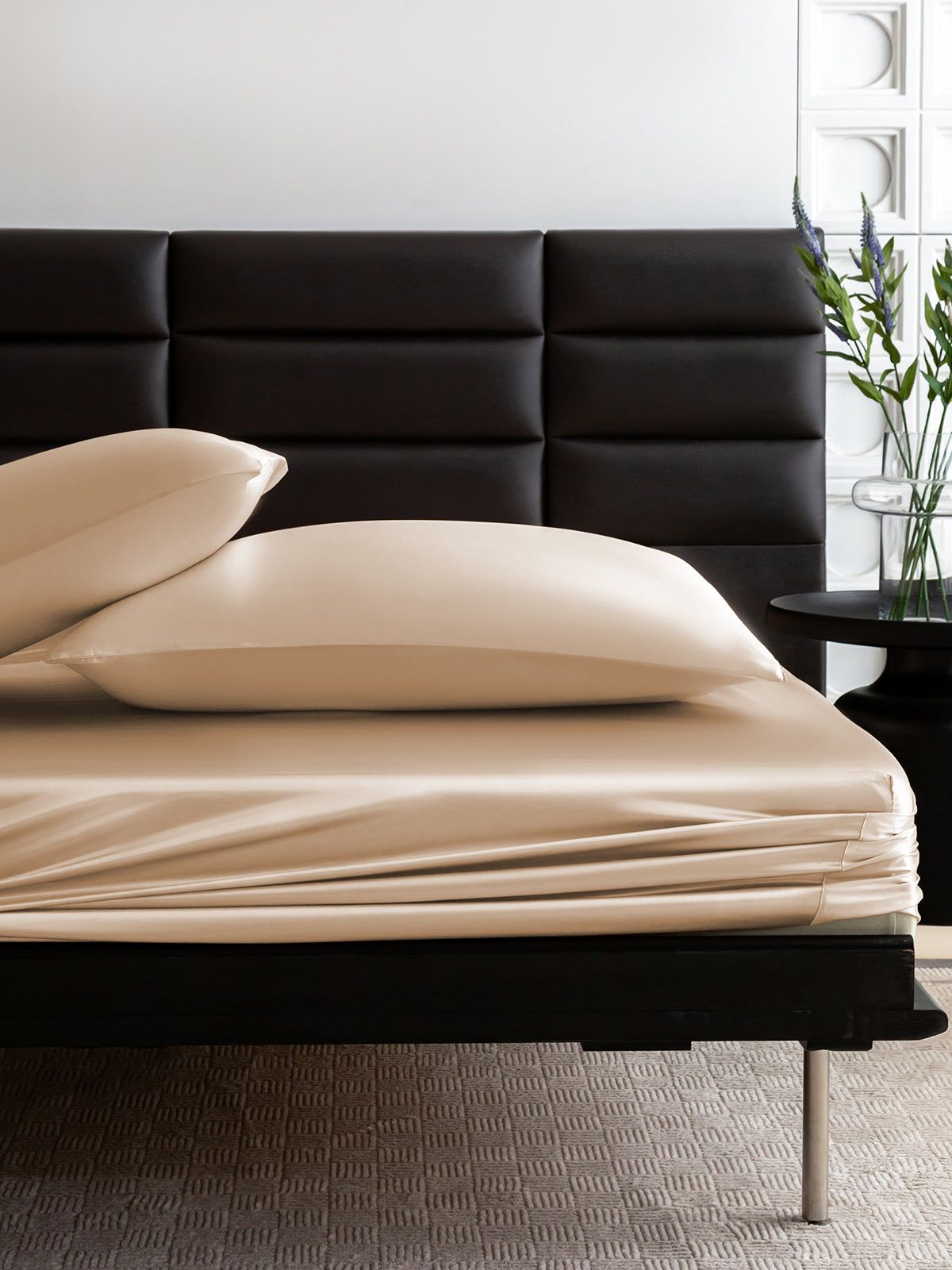 Drap-housse en soie - 22 momme