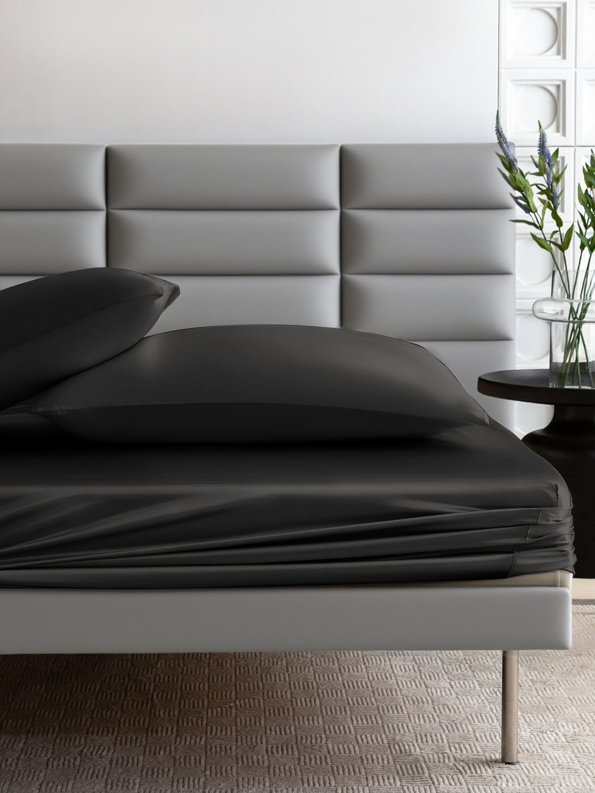 Drap-housse en soie - 22 momme