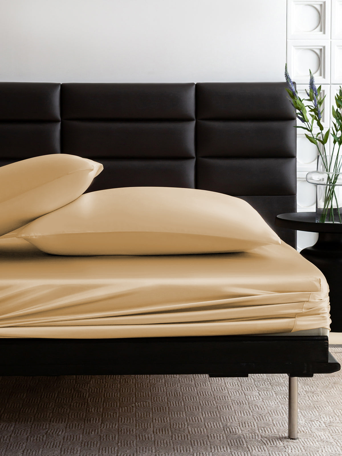 Drap-housse en soie - 22 momme
