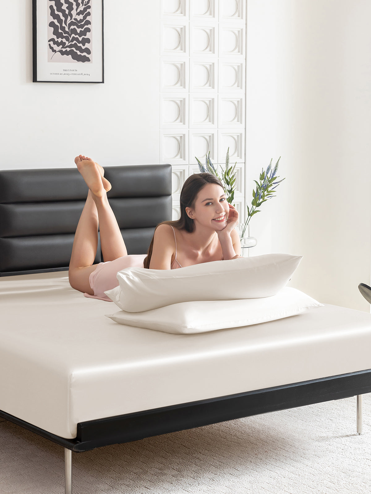 Drap-housse en soie - 22 momme