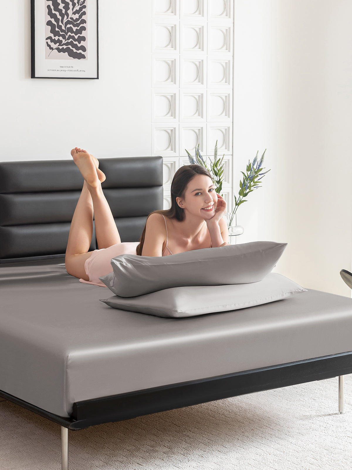 Drap-housse en soie - 22 momme