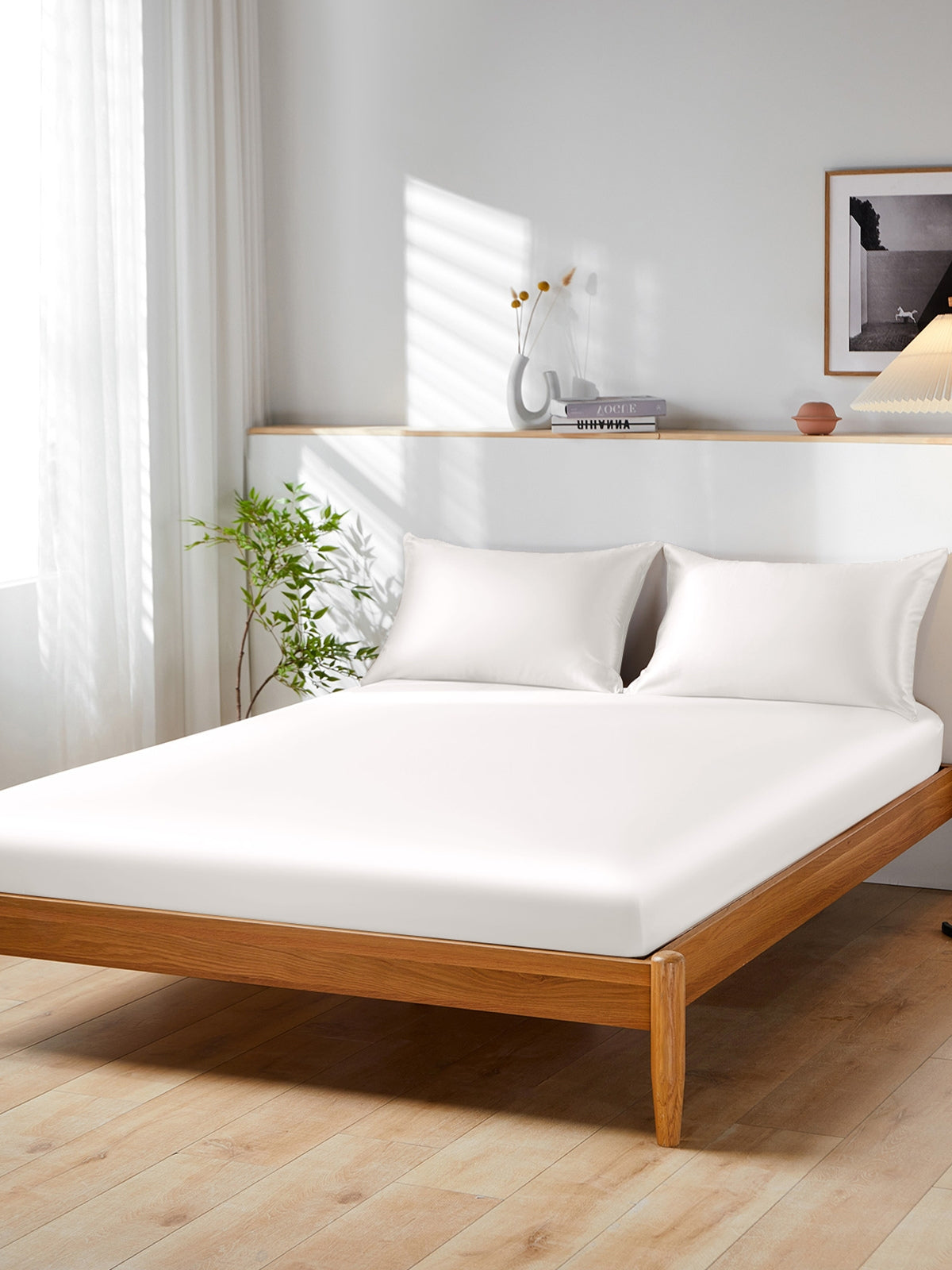 Ensemble de draps-housses 3 pièces en soie - 19 momme