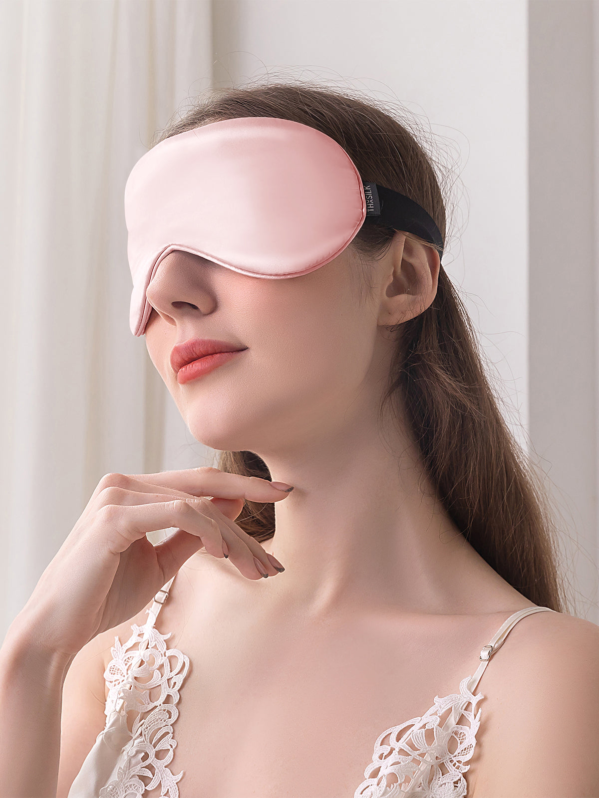 Ensemble de taie d'oreiller et masque de sommeil en soie - 19 momme