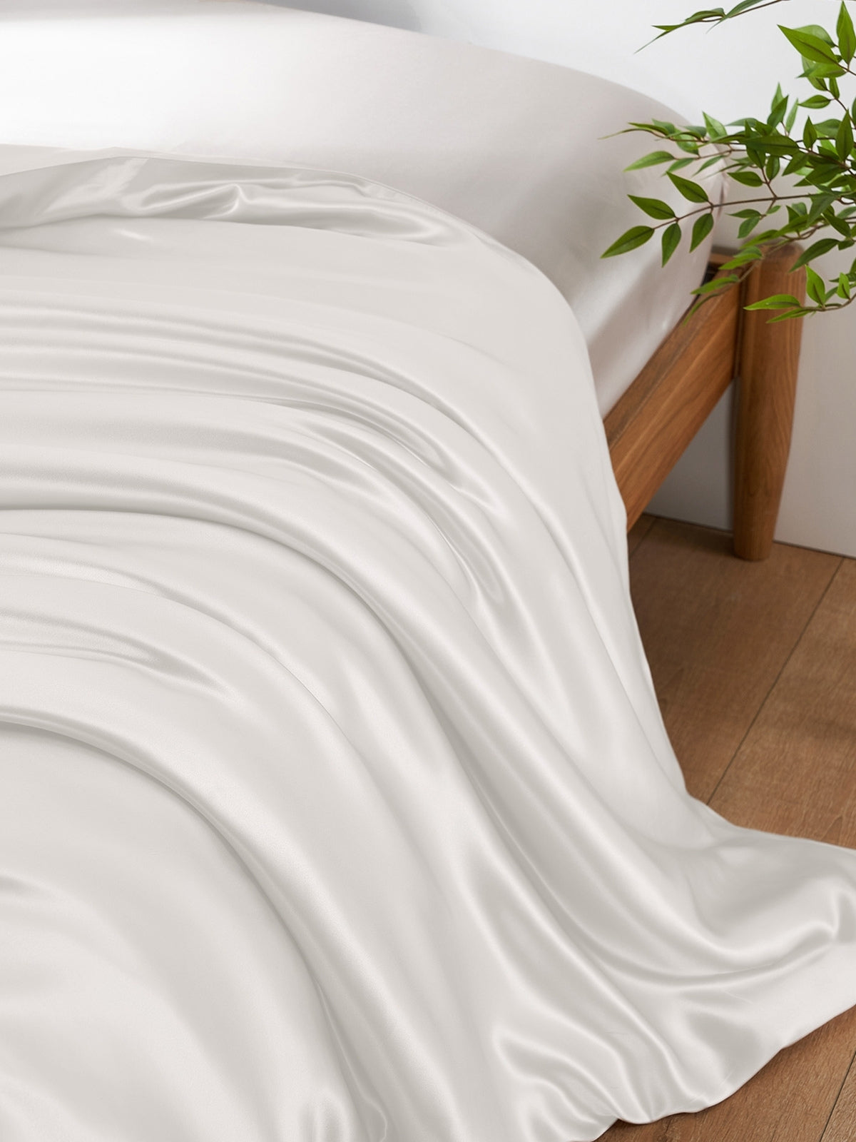 Ensemble de housse de couette 3 pièces en soie - 19 momme