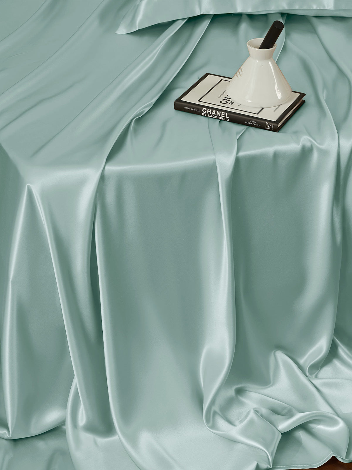 Ensemble de draps en soie 4 pièces avec taies d'oreiller - 25 momme
