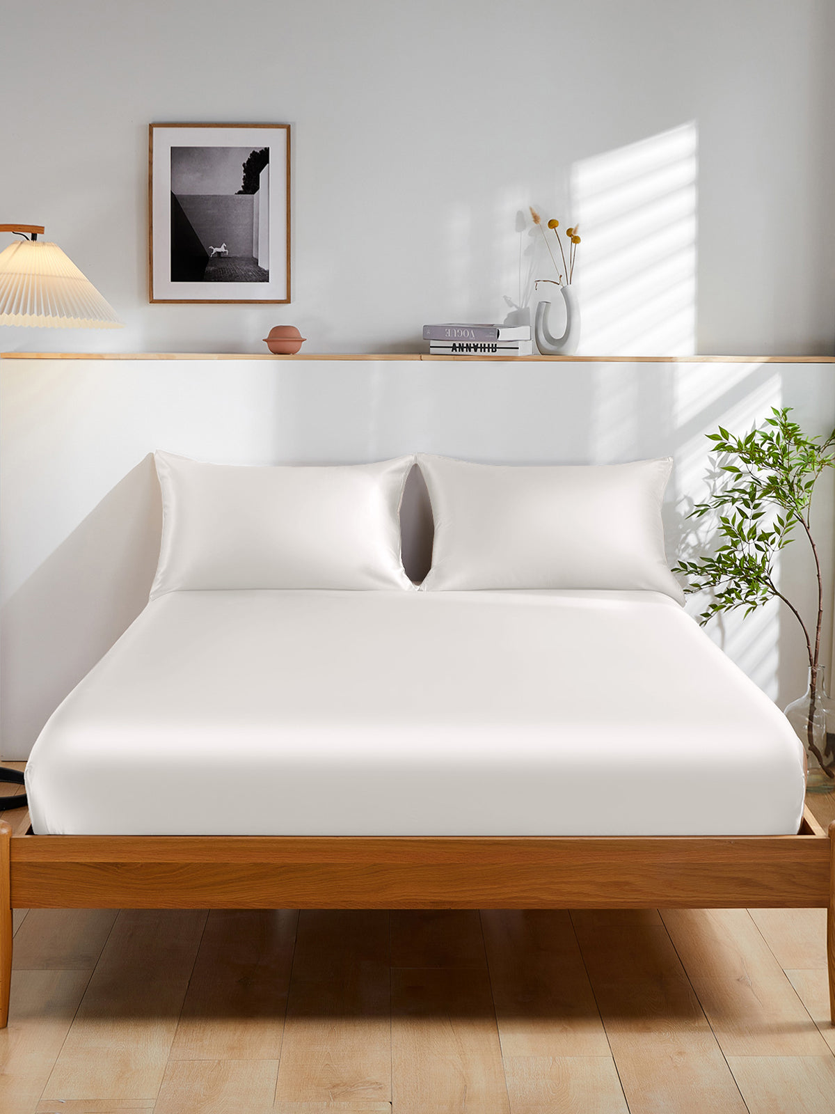 Ensemble de draps-housses 3 pièces en soie - 19 momme