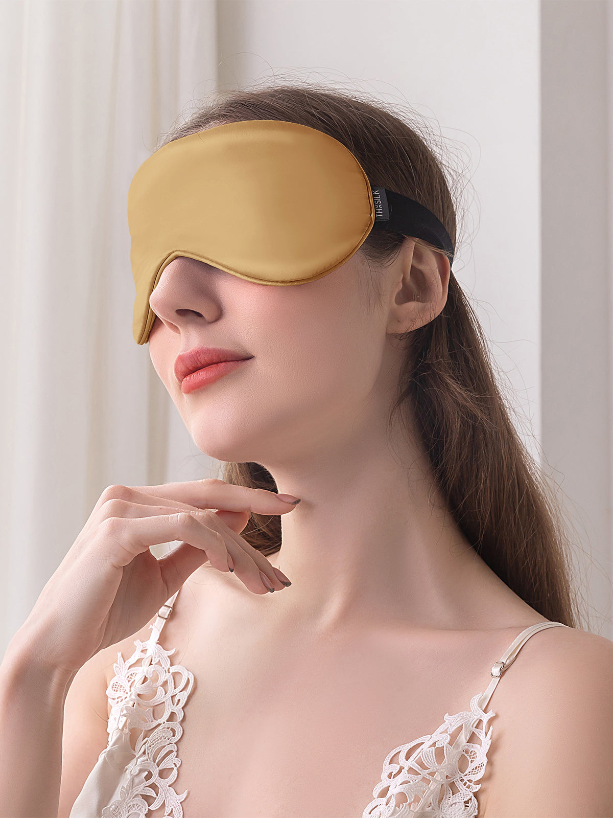 Ensemble de taie d'oreiller et masque de sommeil en soie - 19 momme