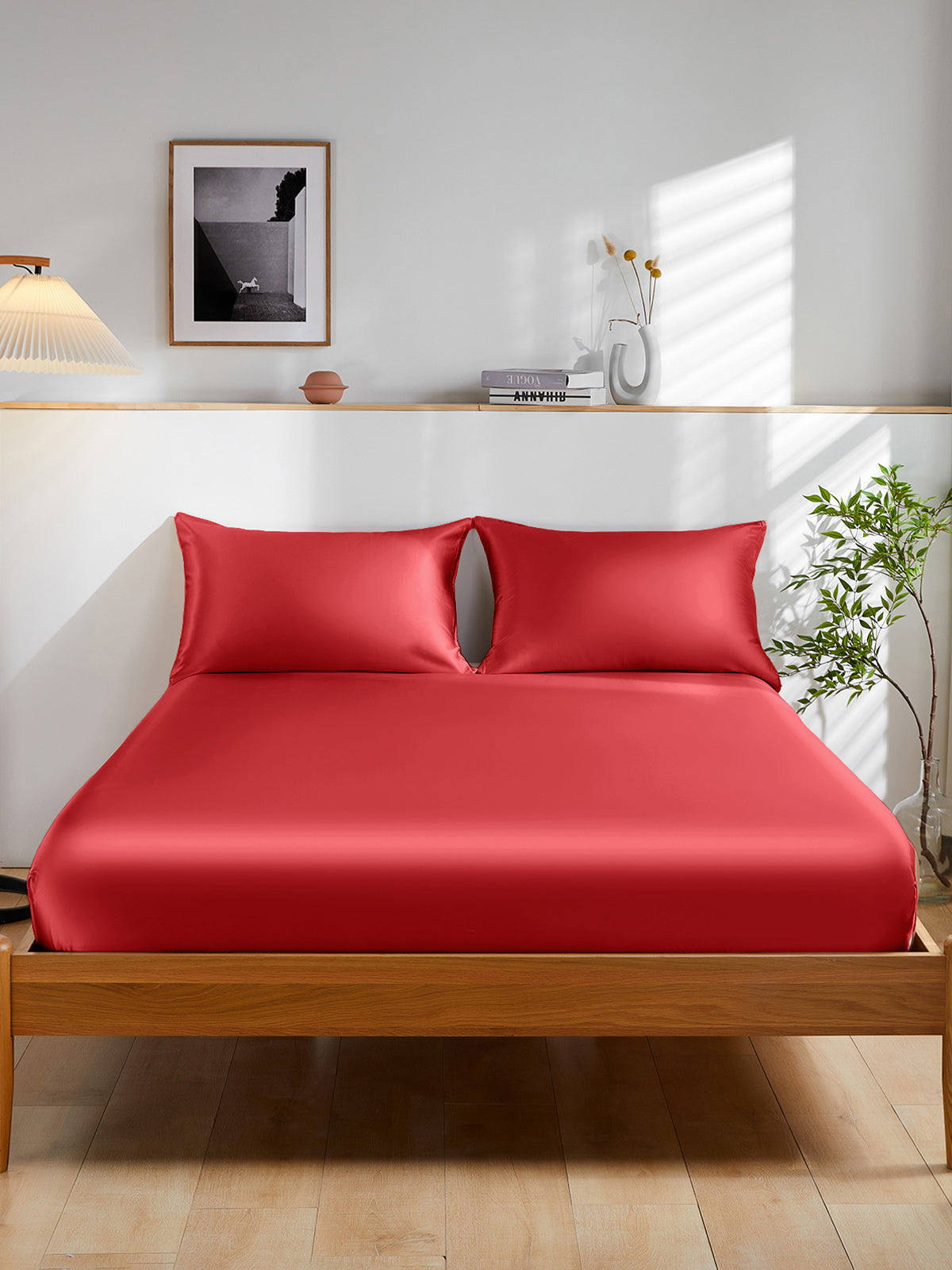 Ensemble de draps-housses 3 pièces en soie - 19 momme