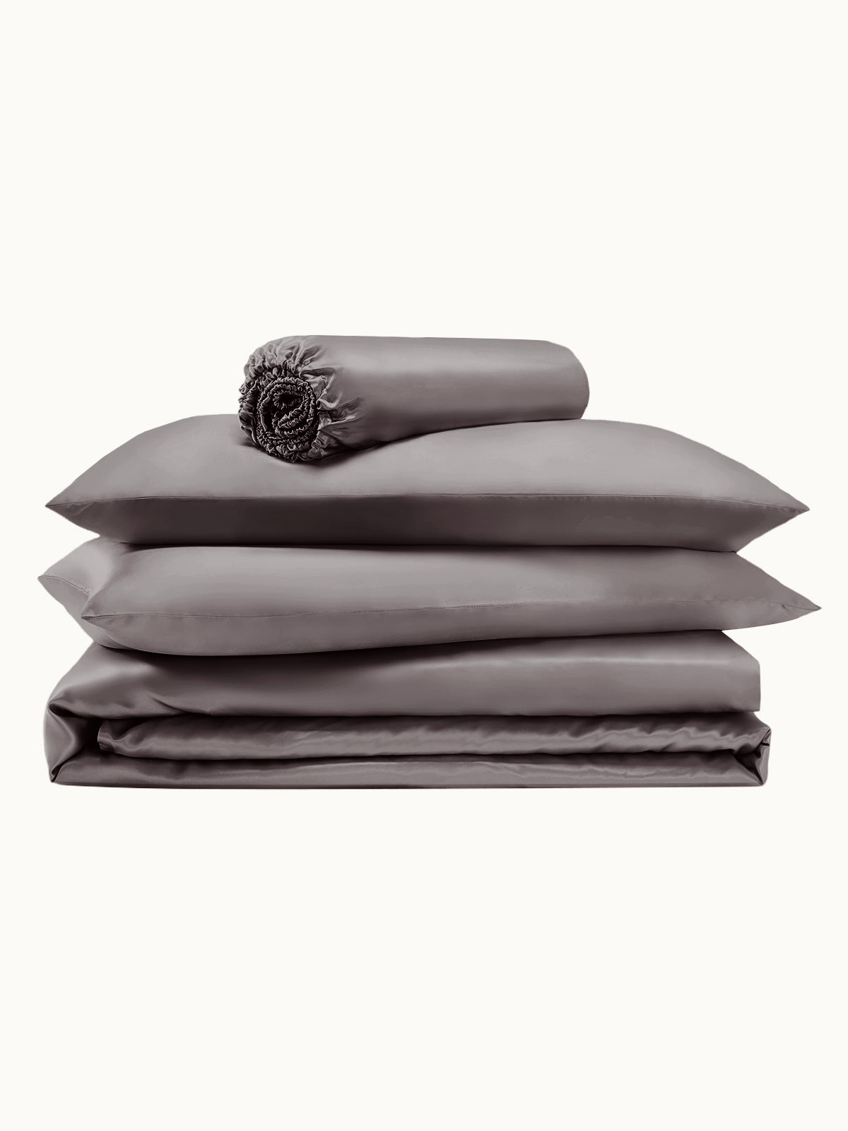 Ensemble de housse de couette en soie 4 pièces - 19 momme