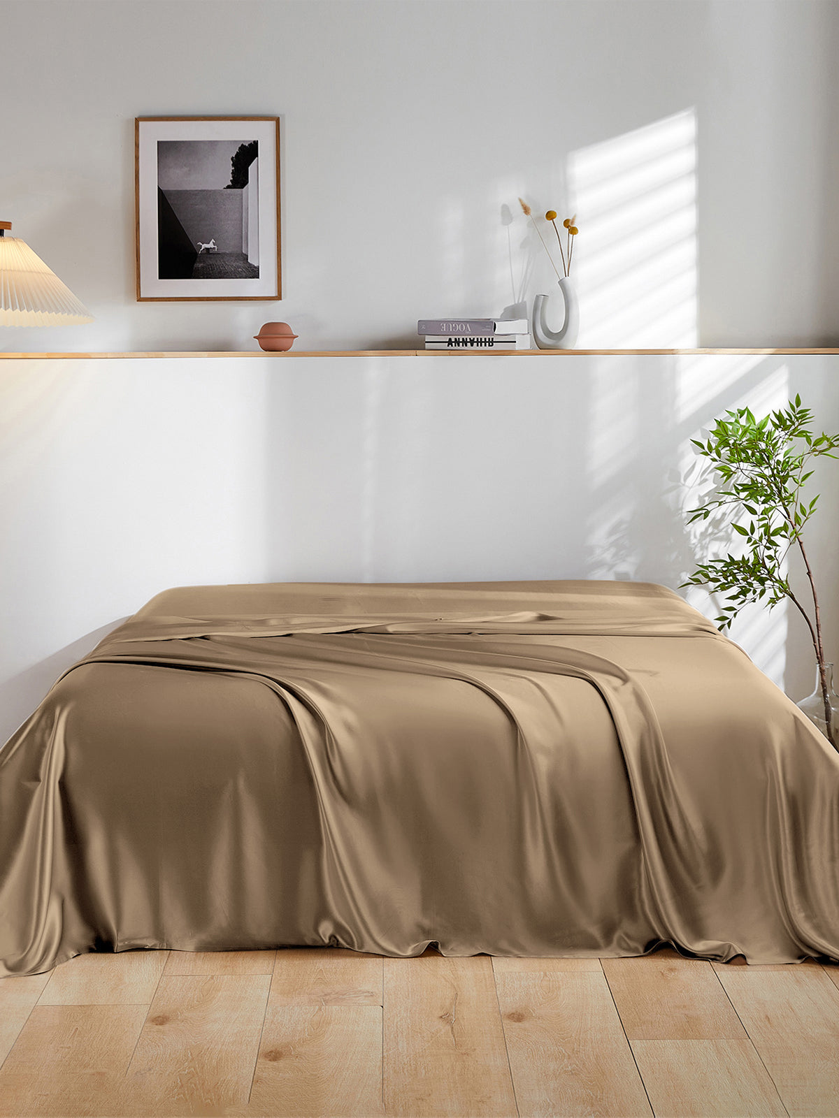 Drap plat en soie - 19 momme