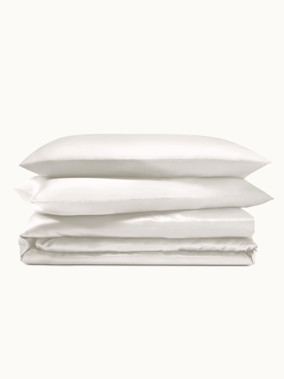 Ensemble de housse de couette 3 pièces en soie - 22 momme