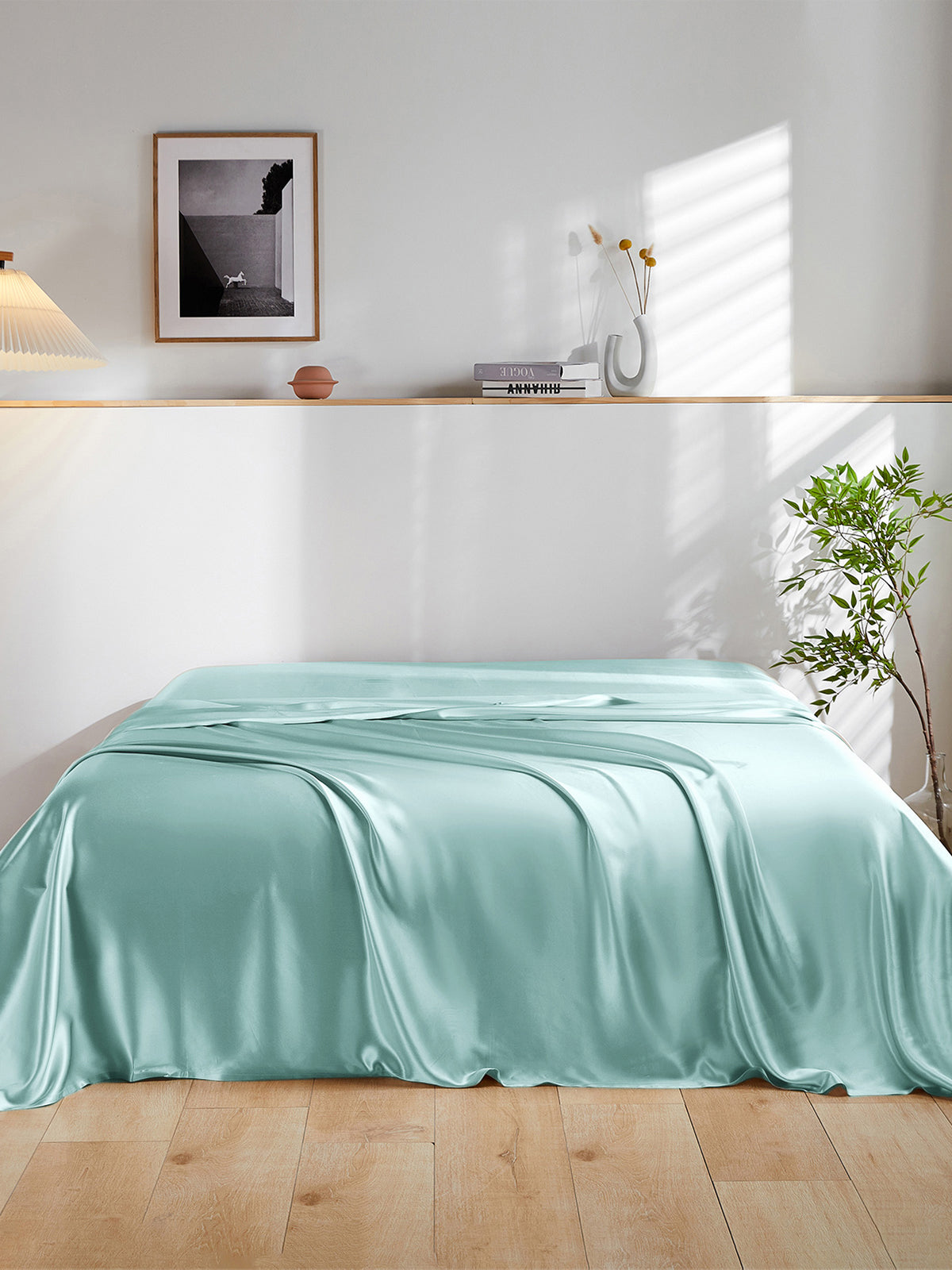 Drap plat en soie - 19 momme