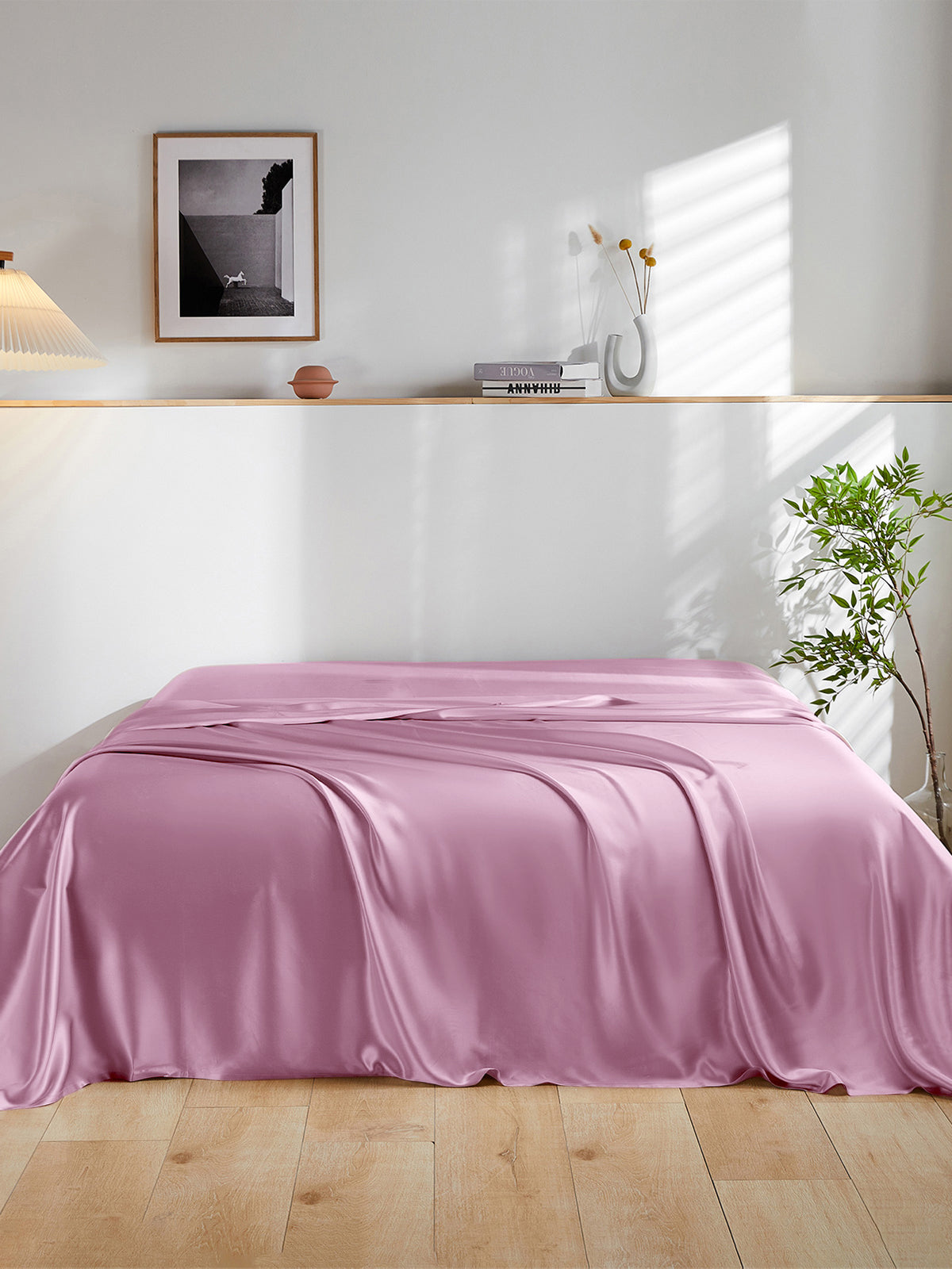 Drap plat en soie - 19 momme