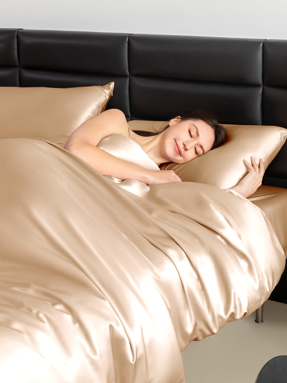 Housse de couette en soie - 22 momme
