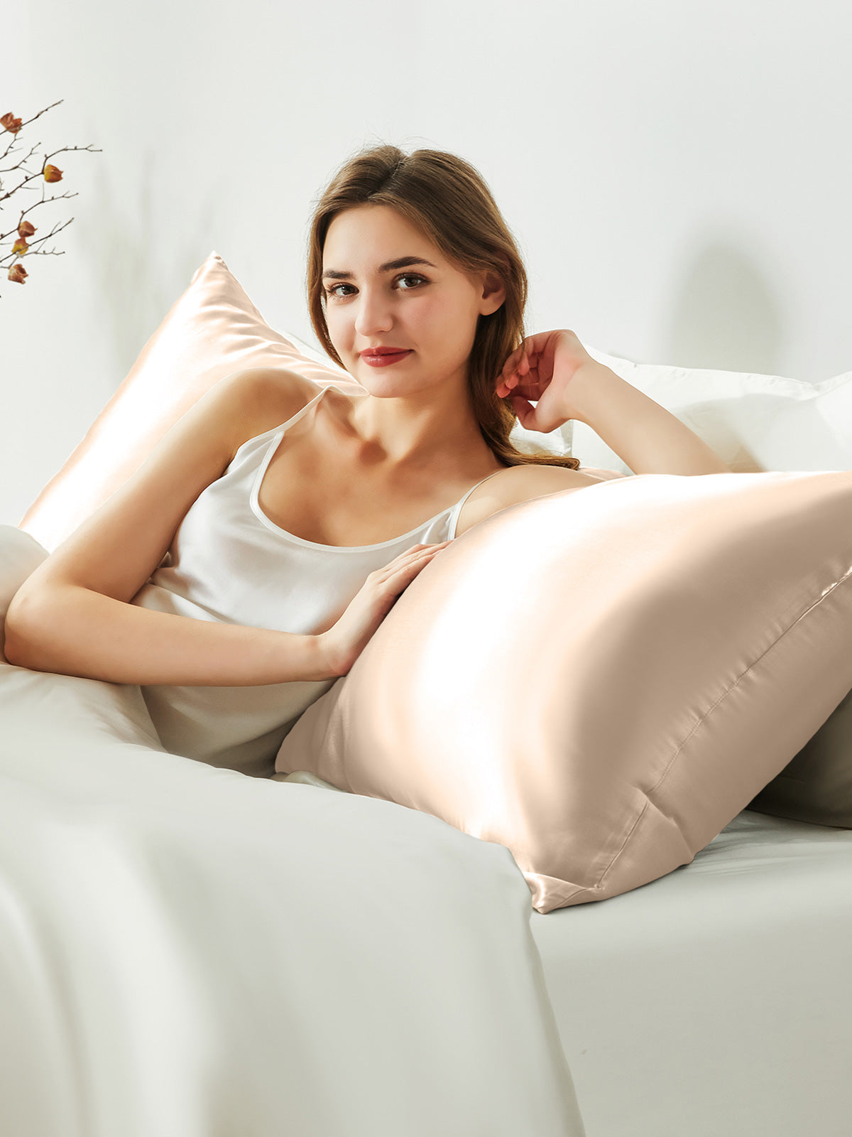 Taie d'oreiller en soie - 25 momme
