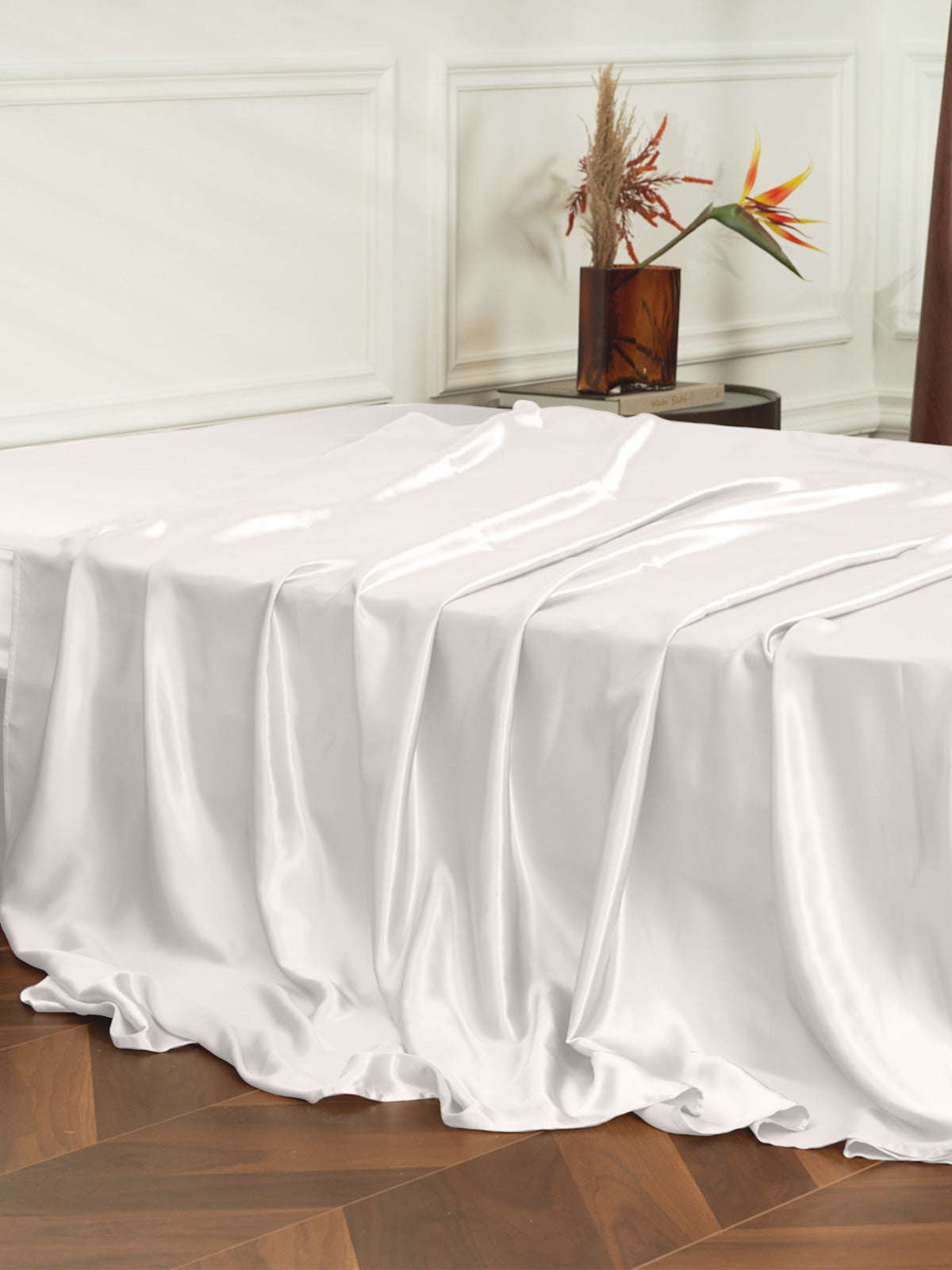 Drap plat en soie - 25 momme