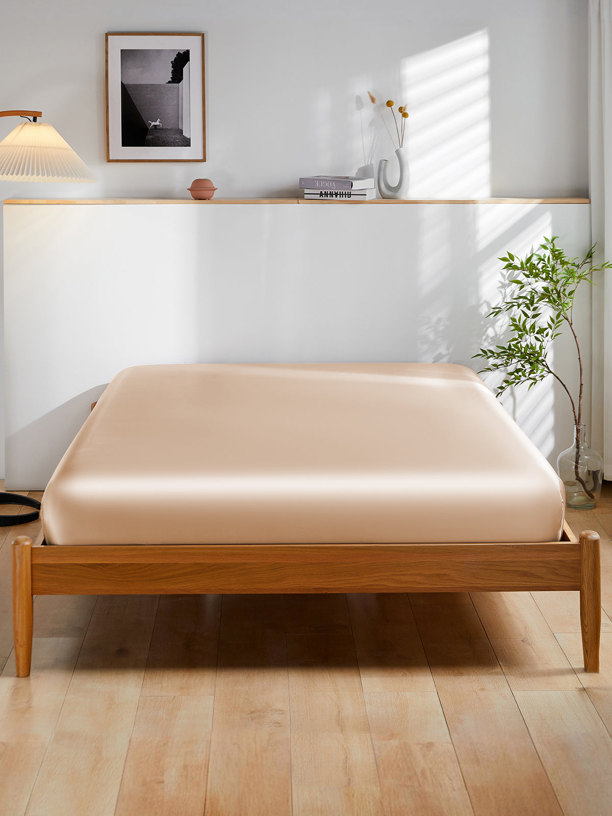 Drap-housse en soie - 19 momme