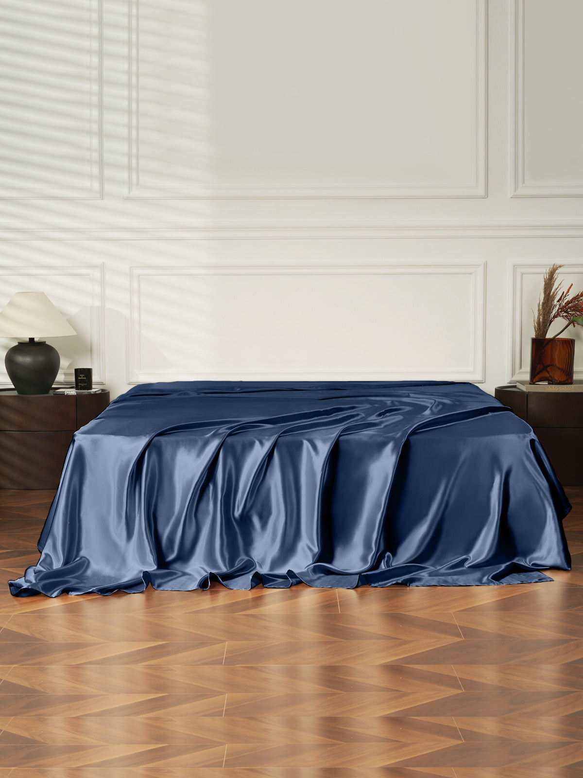 Drap plat en soie - 25 momme