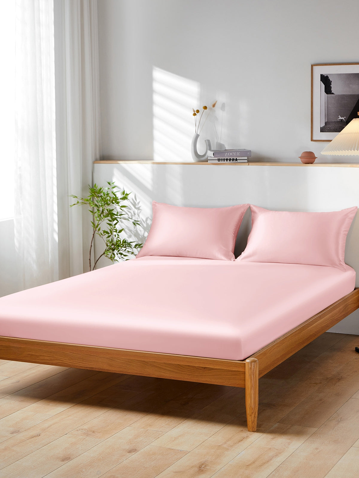 Ensemble de draps-housses 3 pièces en soie - 19 momme