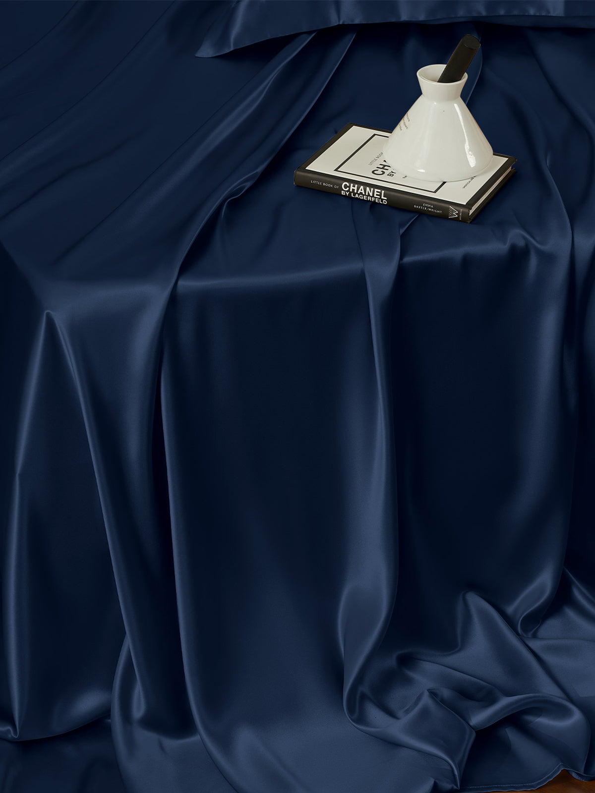Ensemble de draps en soie 4 pièces avec taies d'oreiller - 25 momme