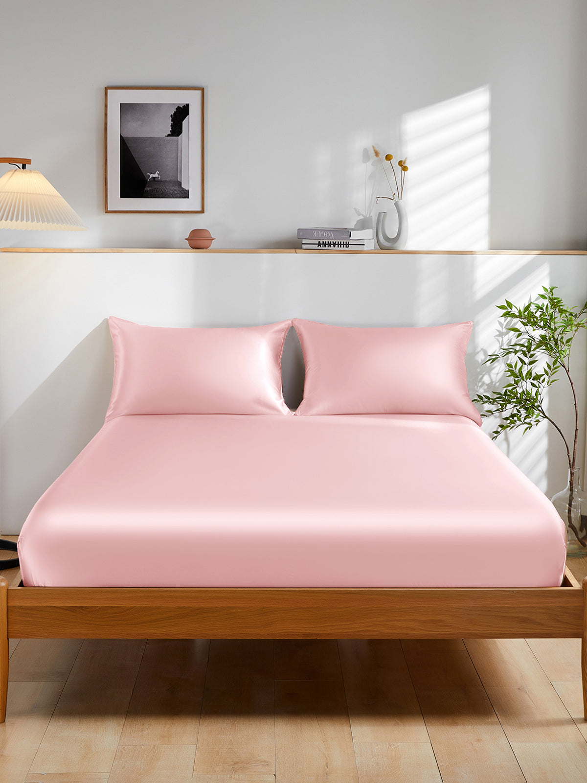 Ensemble de draps-housses 3 pièces en soie - 19 momme