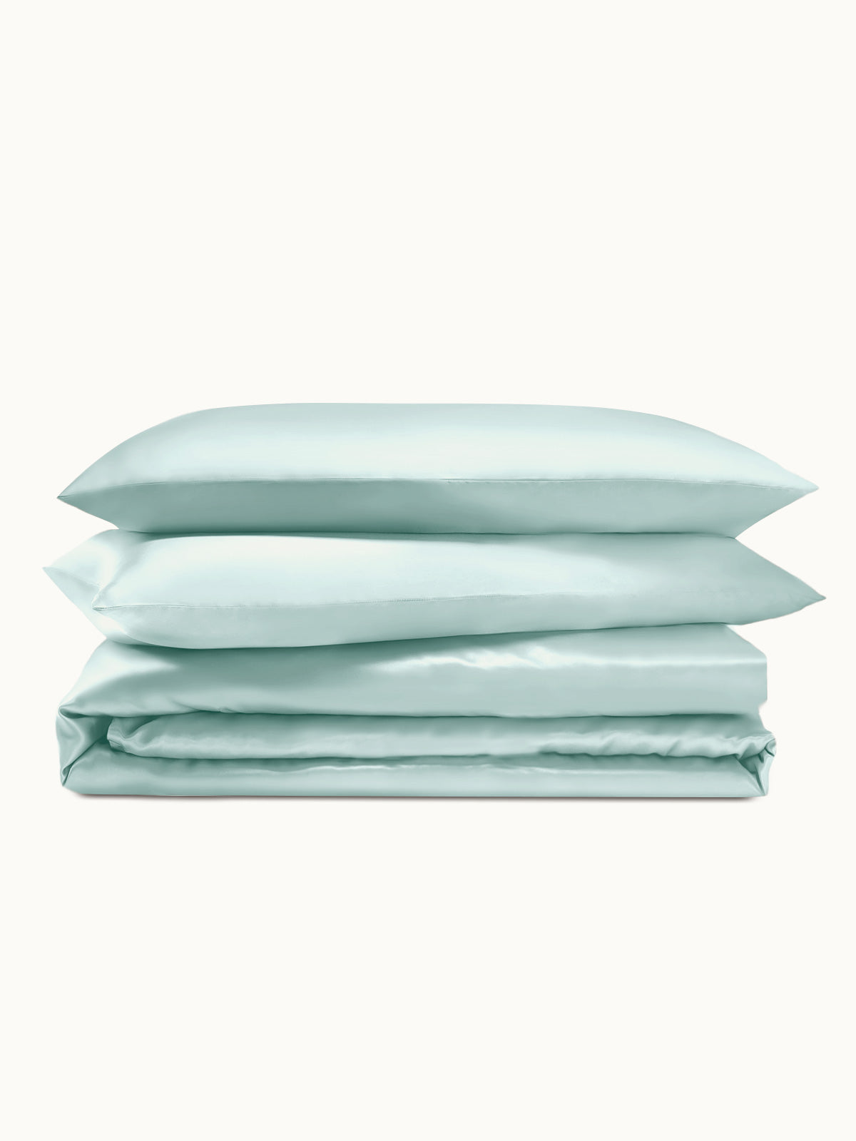 Ensemble de housse de couette 3 pièces en soie - 25 momme