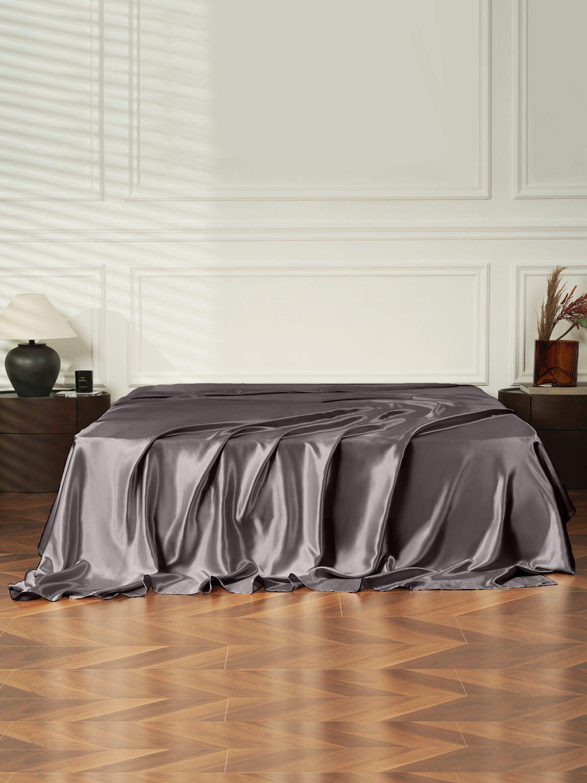 Drap plat en soie - 25 momme