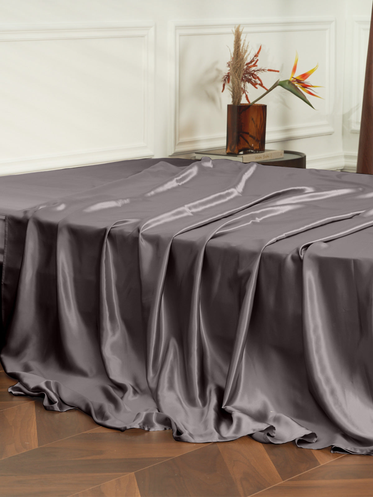 Drap plat en soie - 25 momme