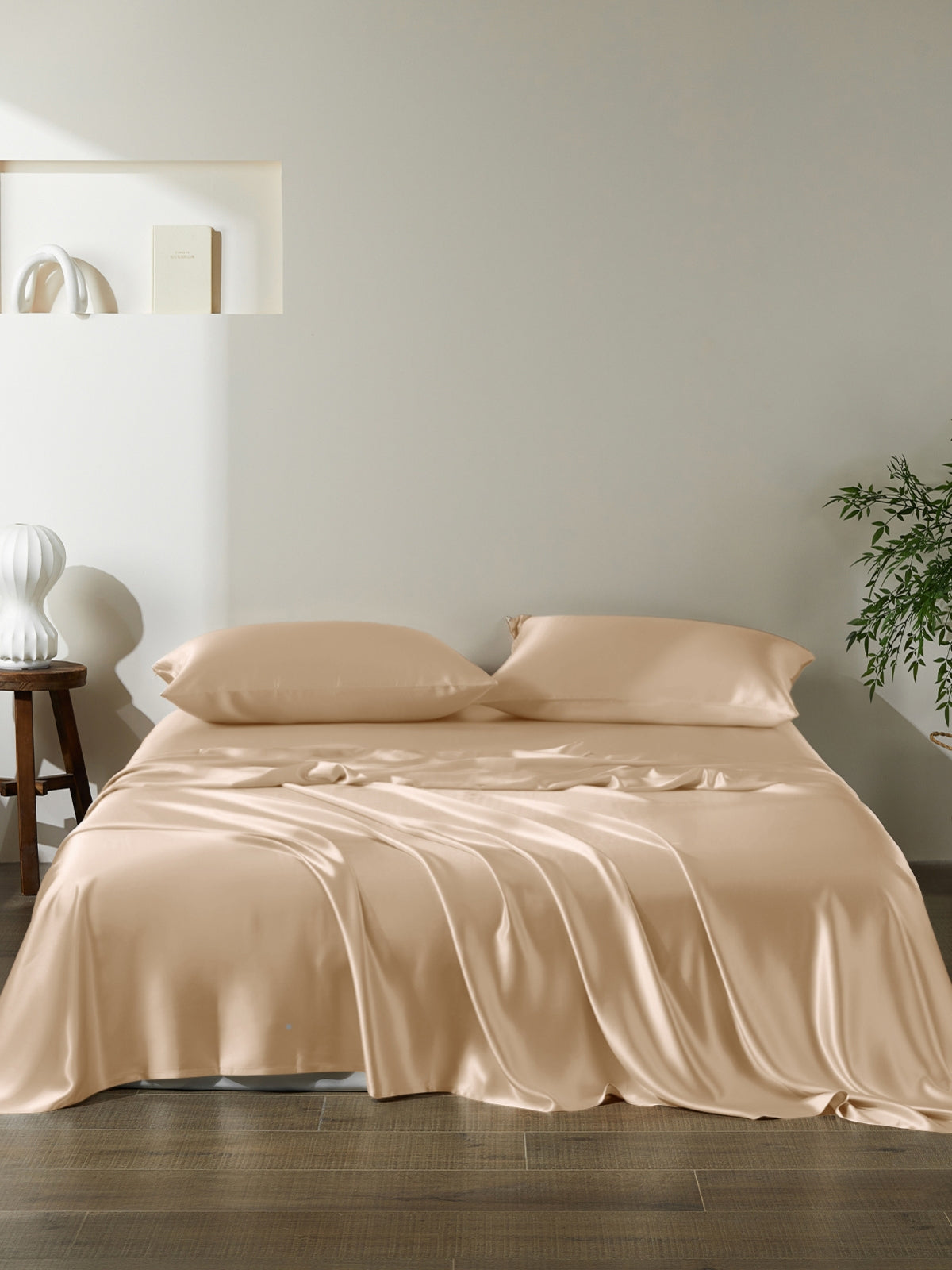 Ensemble de draps en soie 4 pièces - 22 momme