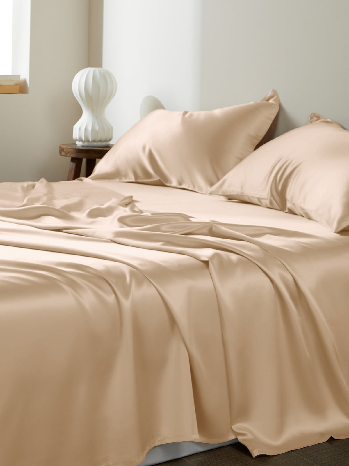 Ensemble de draps en soie 4 pièces - 22 momme