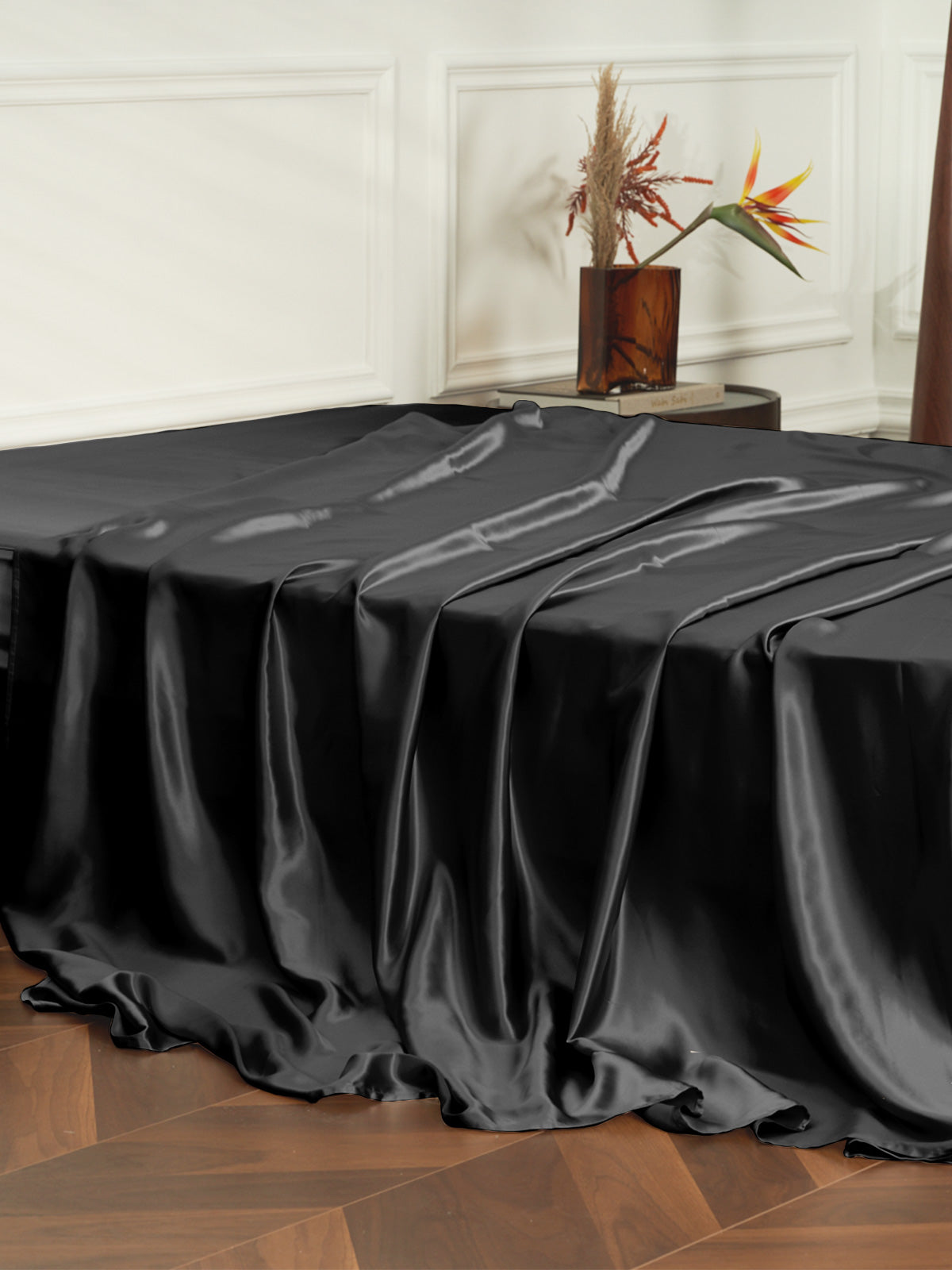 Drap plat en soie - 25 momme