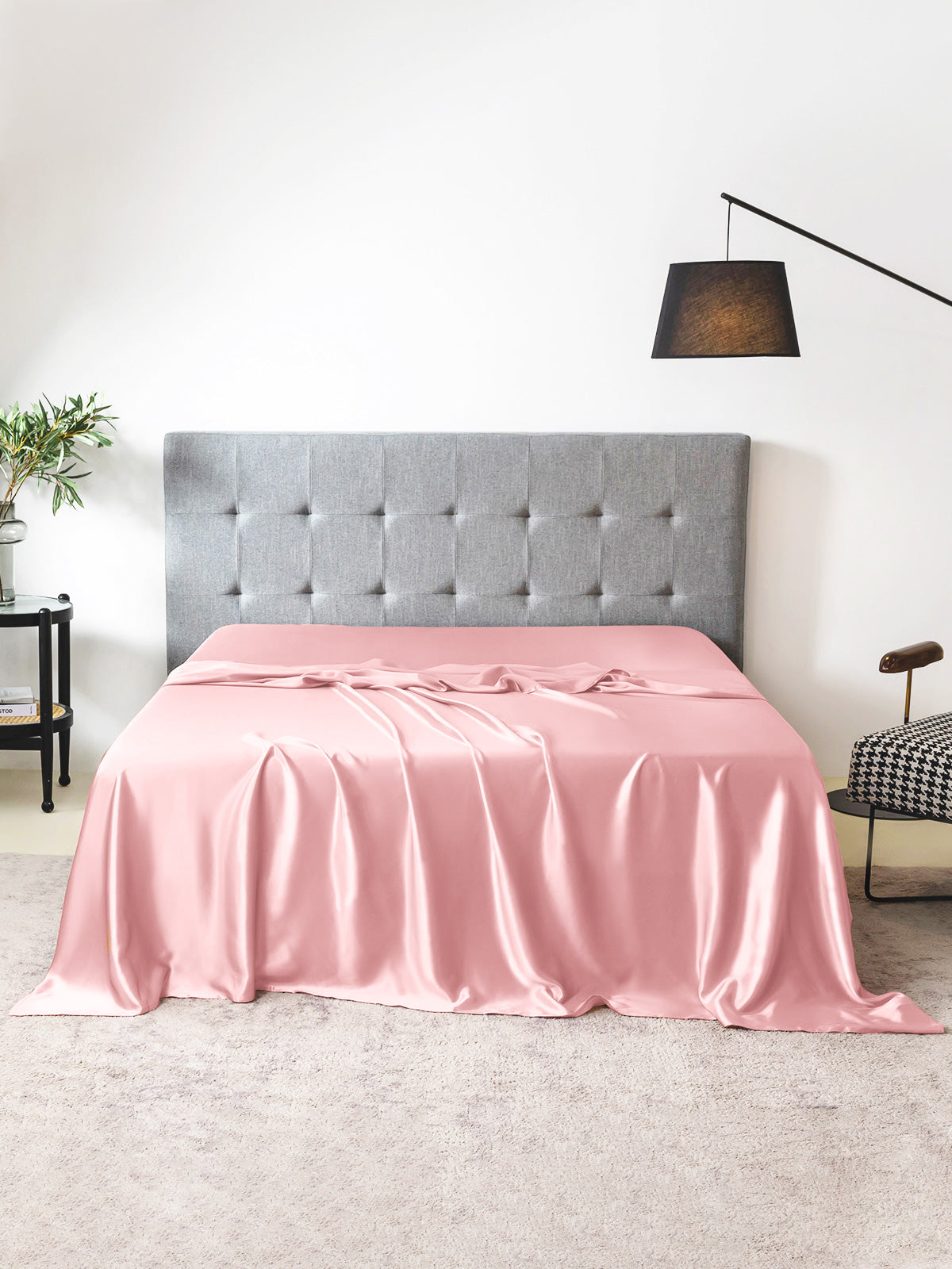 Drap plat en soie - 19 momme