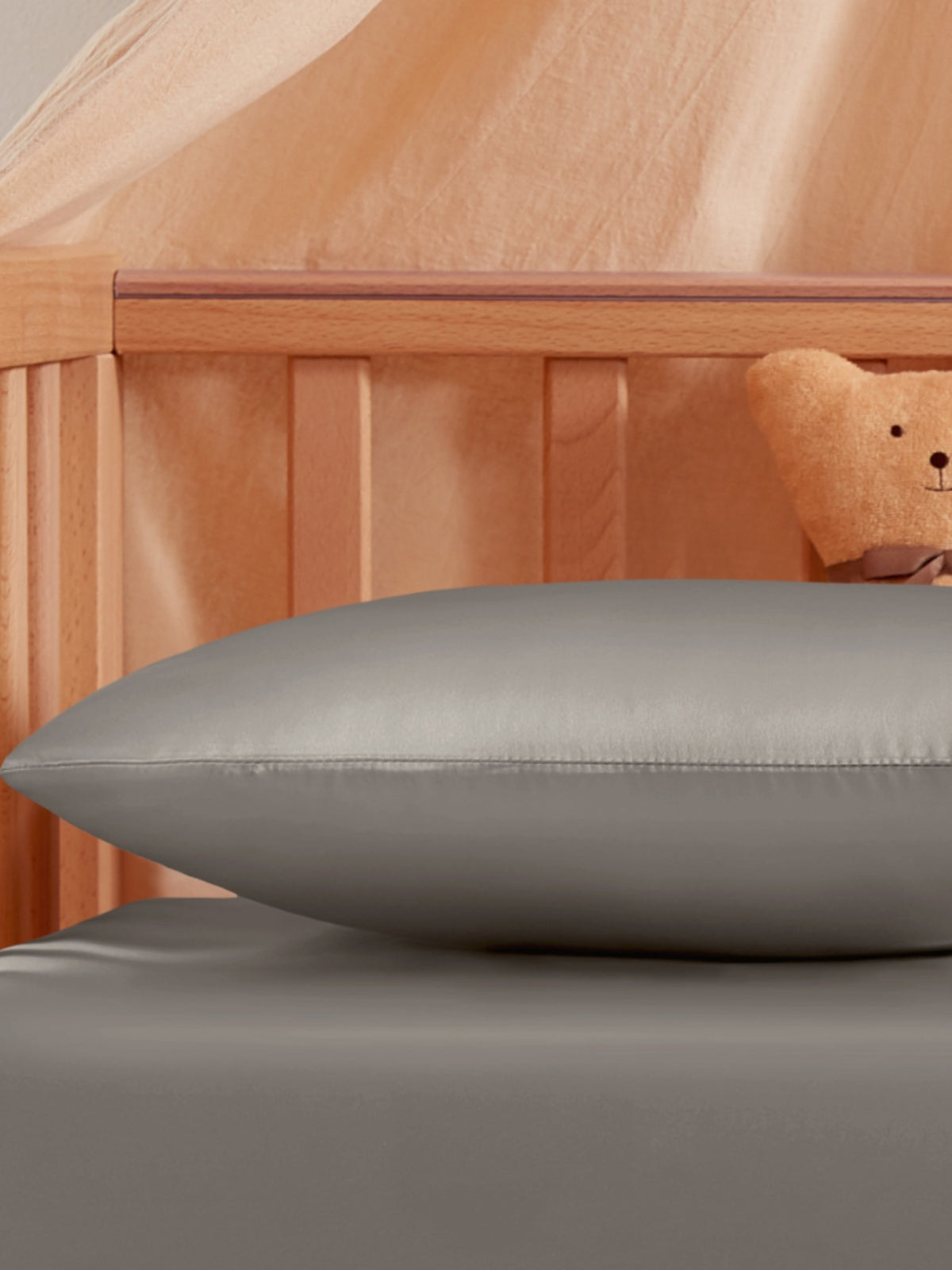 Taie d'oreiller en soie 22 Momme pour tout-petits