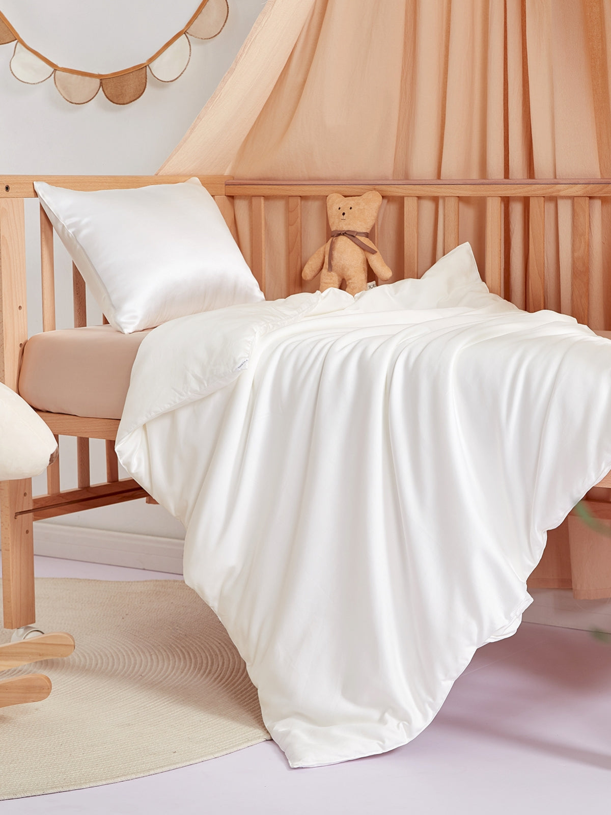 Couette en soie toute saison pour bébé