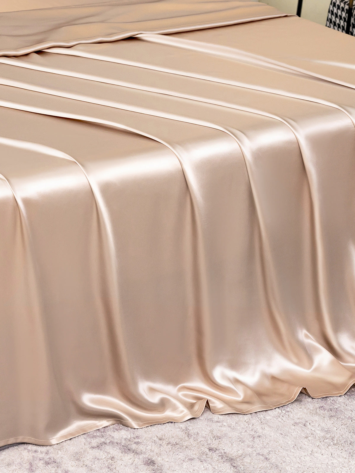 Drap plat en soie - 19 momme