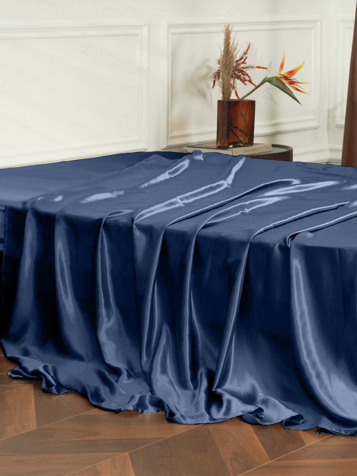 Drap plat en soie - 25 momme