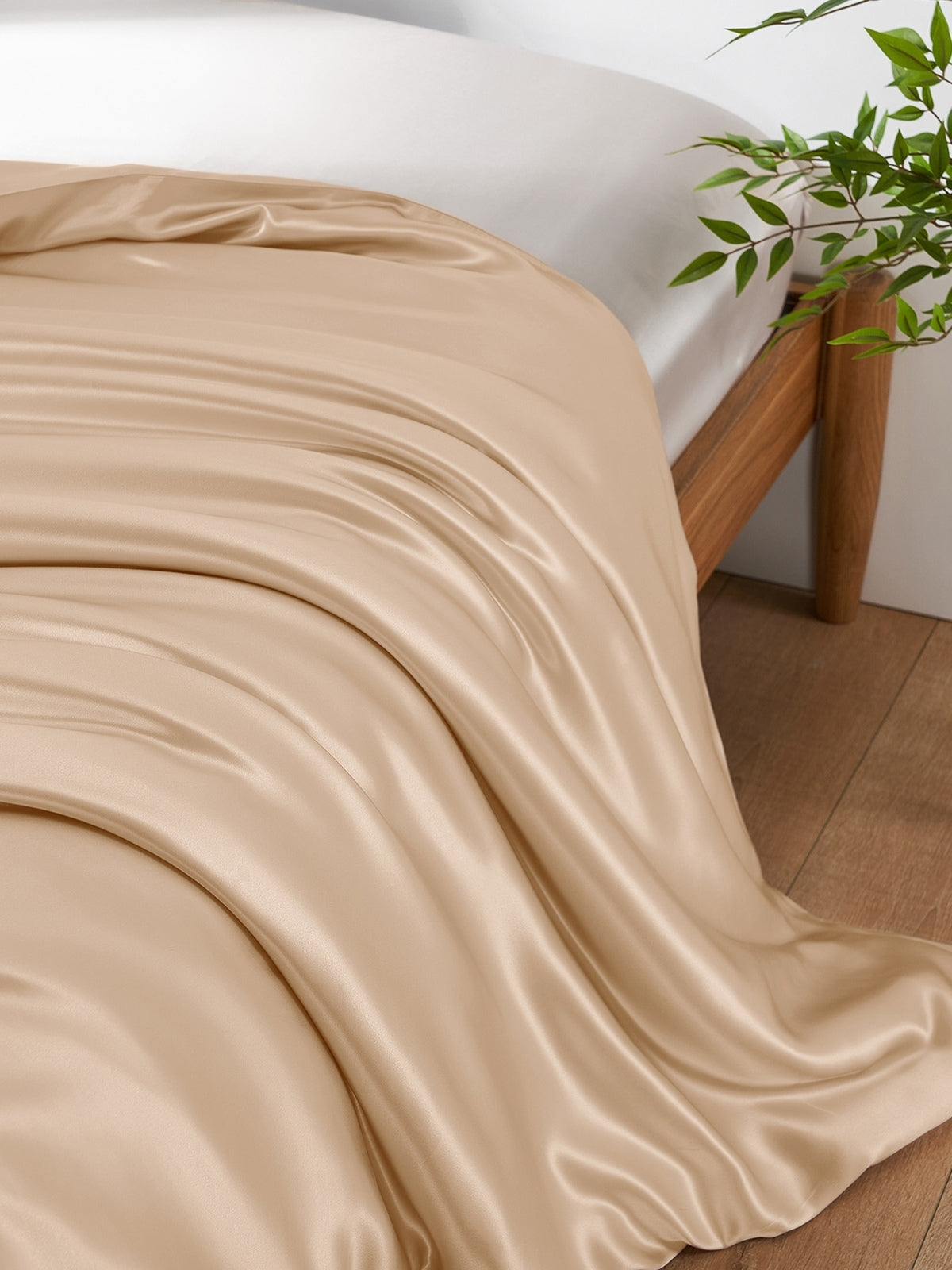Ensemble de housse de couette 3 pièces en soie - 19 momme