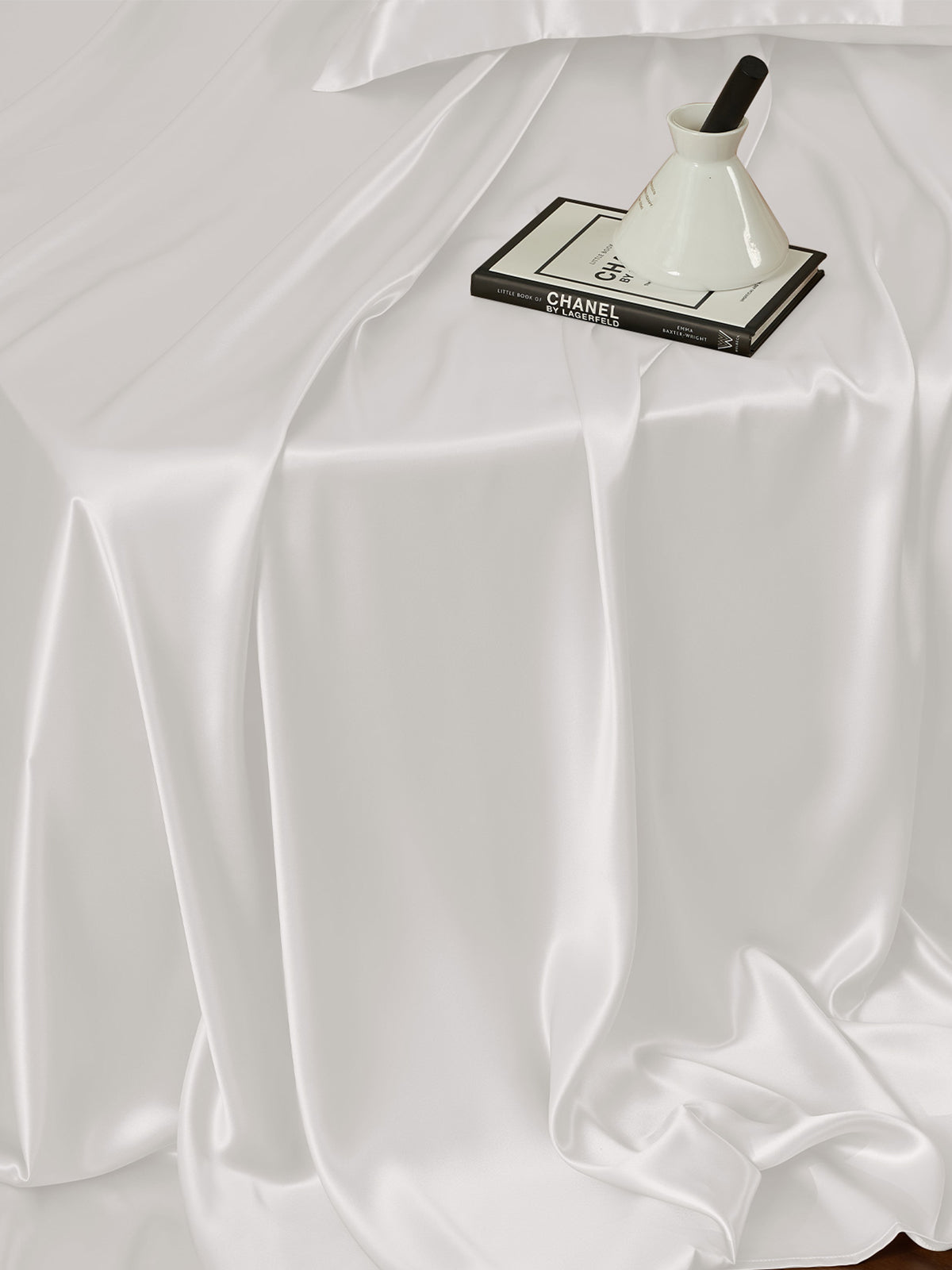Ensemble de draps en soie 4 pièces avec taies d'oreiller - 25 momme