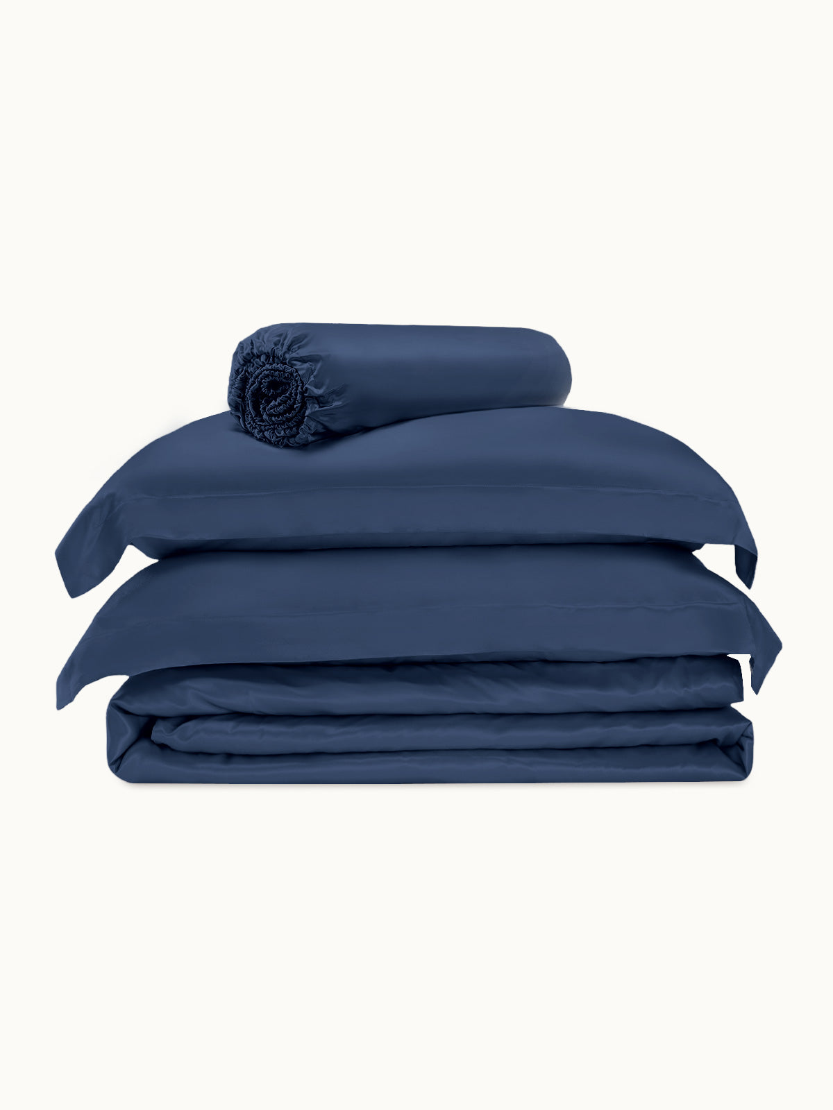 Ensemble de housse de couette en soie supérieur 4 pièces - 25 momme