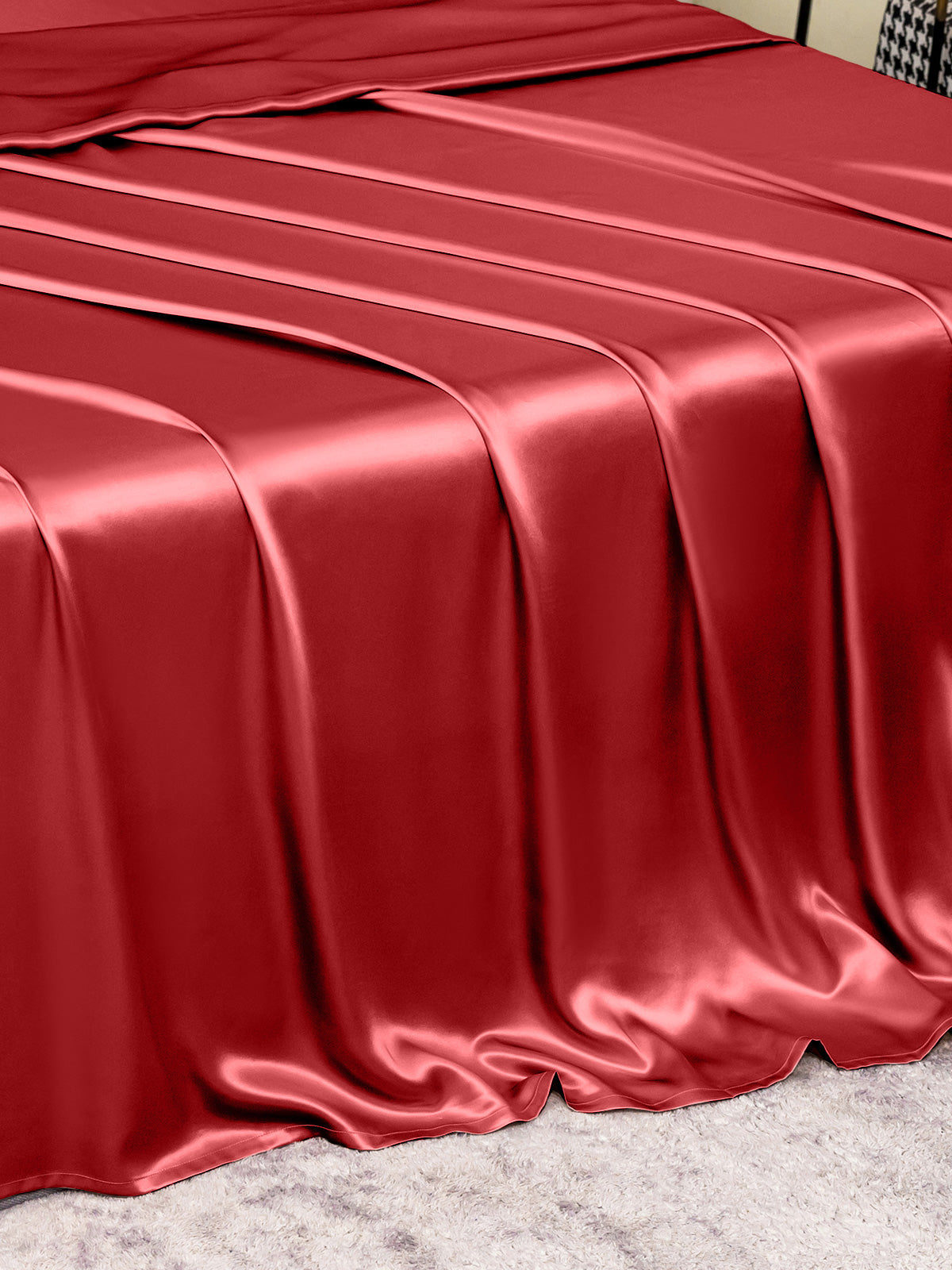 Drap plat en soie - 19 momme