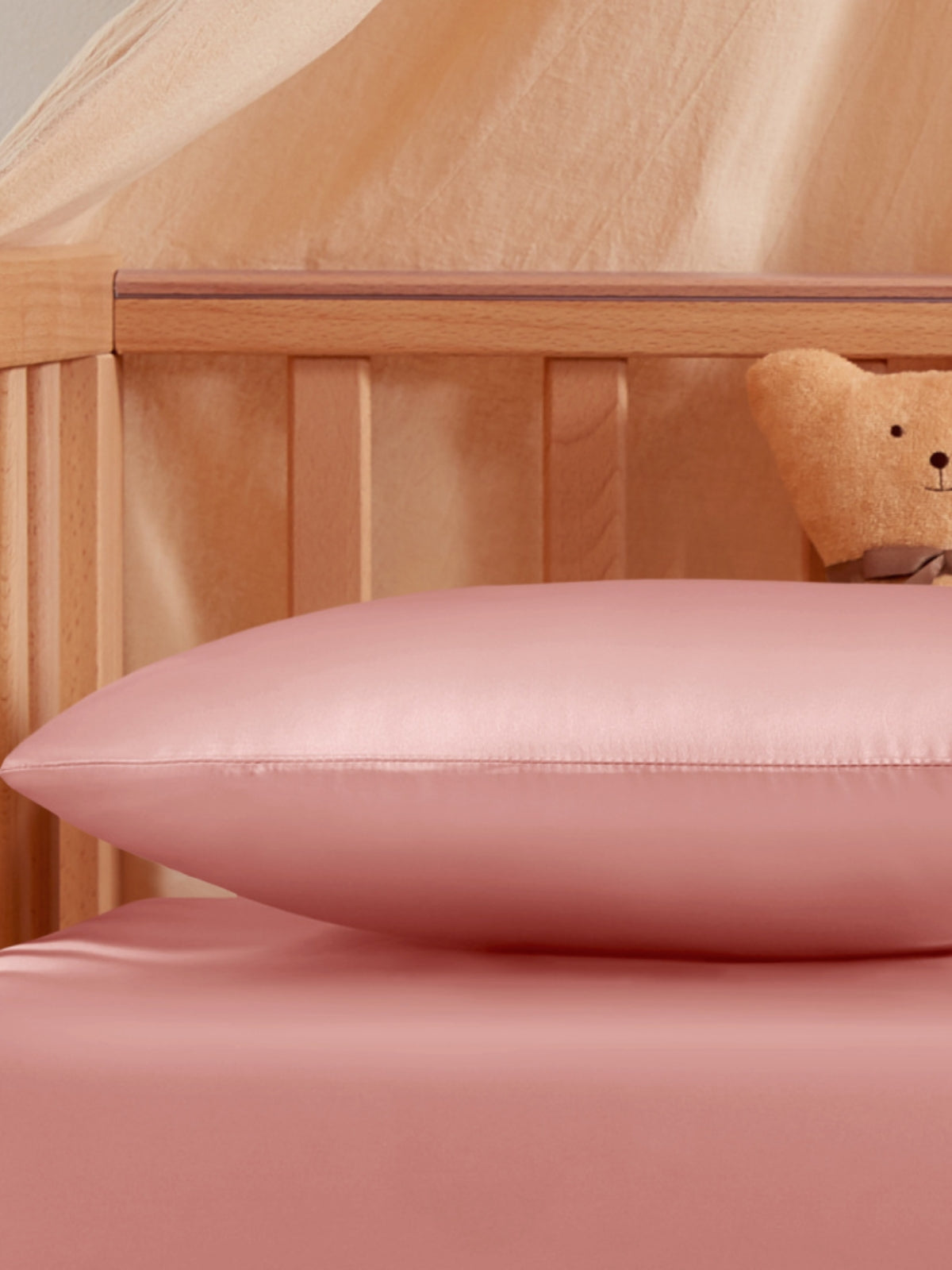 Taie d'oreiller en soie 22 Momme pour tout-petits