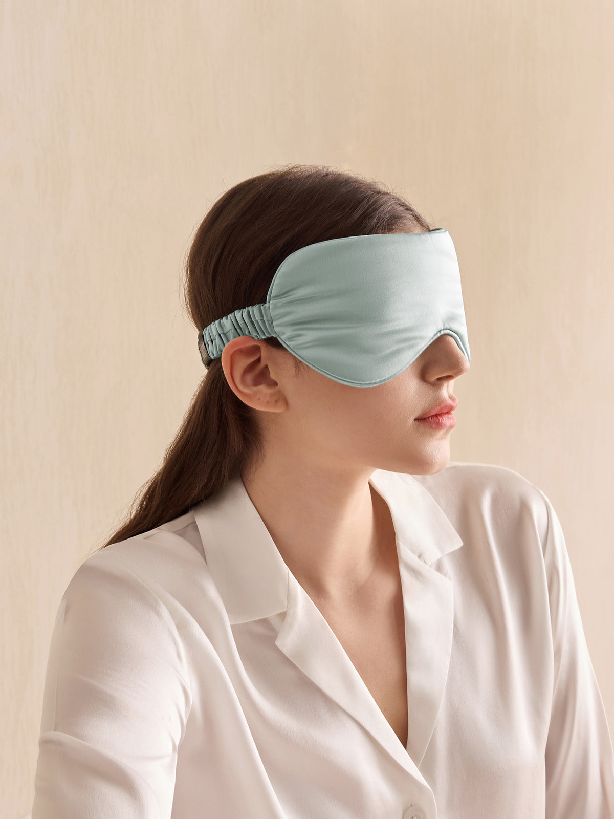 Masque de sommeil en soie