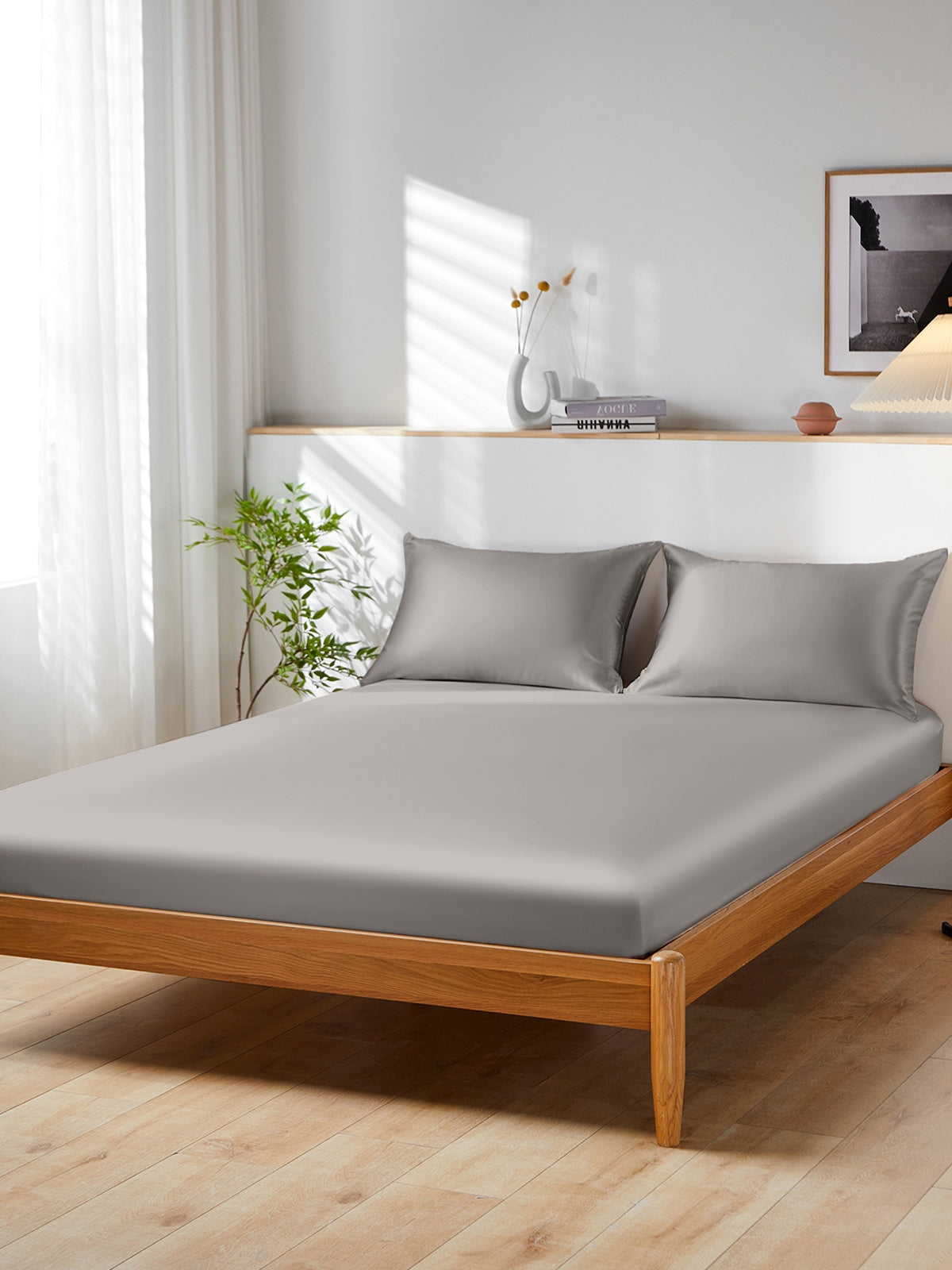 Ensemble de draps-housses 3 pièces en soie - 19 momme