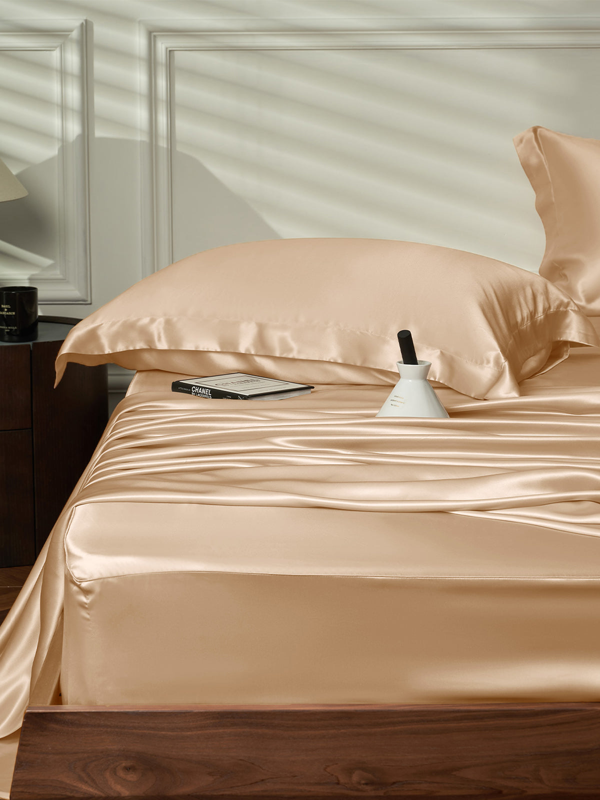 Drap-housse en soie - 25 momme