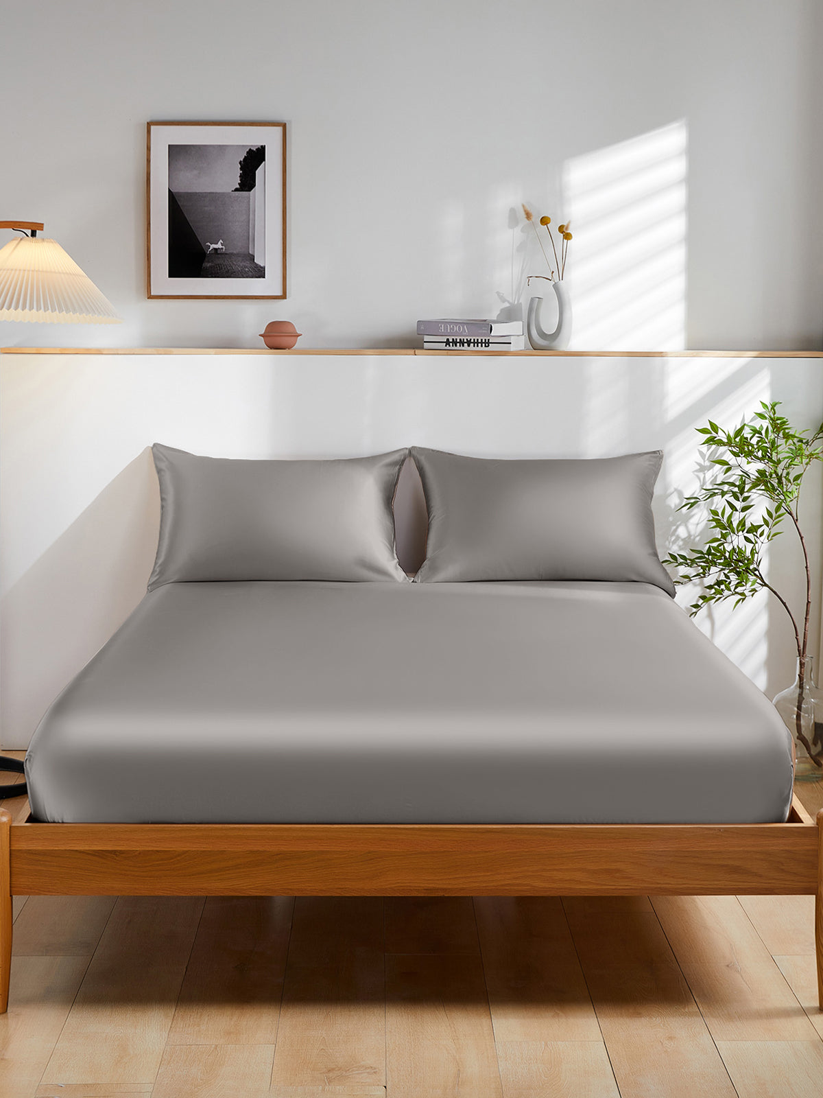 Ensemble de draps-housses 3 pièces en soie - 19 momme
