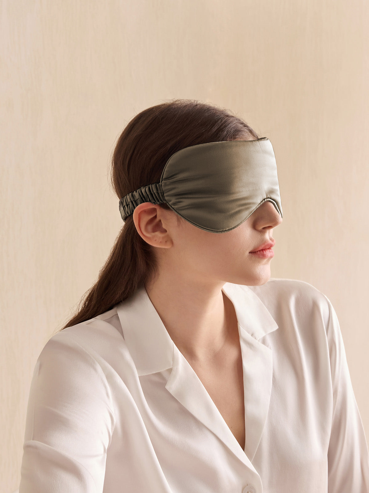 Masque de sommeil en soie