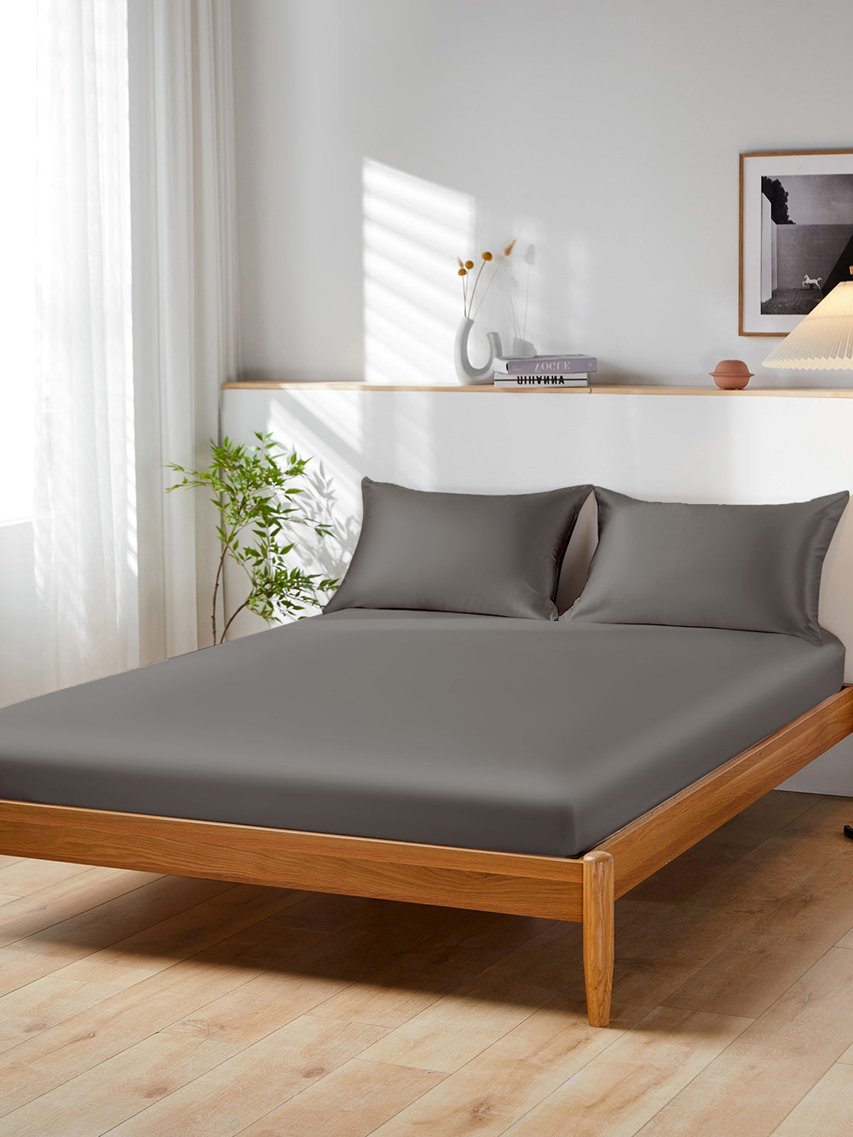 Ensemble de draps-housses 3 pièces en soie - 19 momme