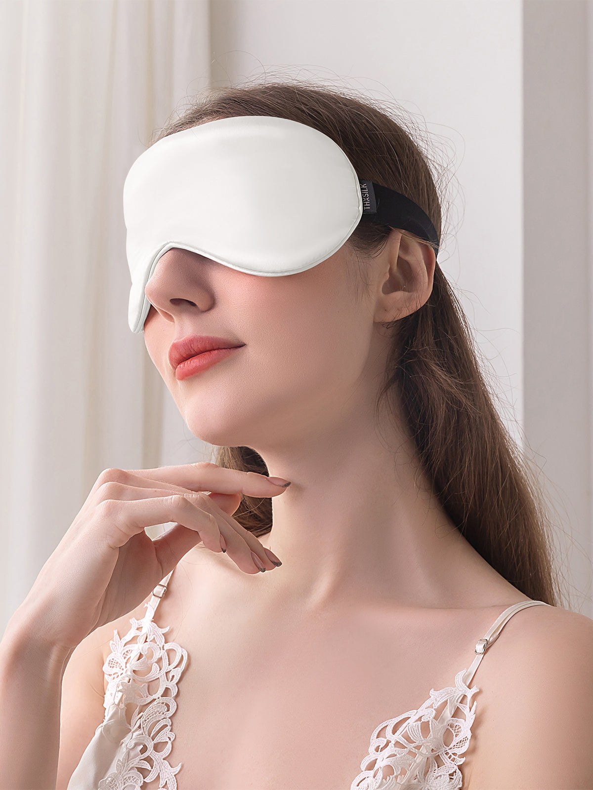 Ensemble de taie d'oreiller et masque de sommeil en soie - 19 momme