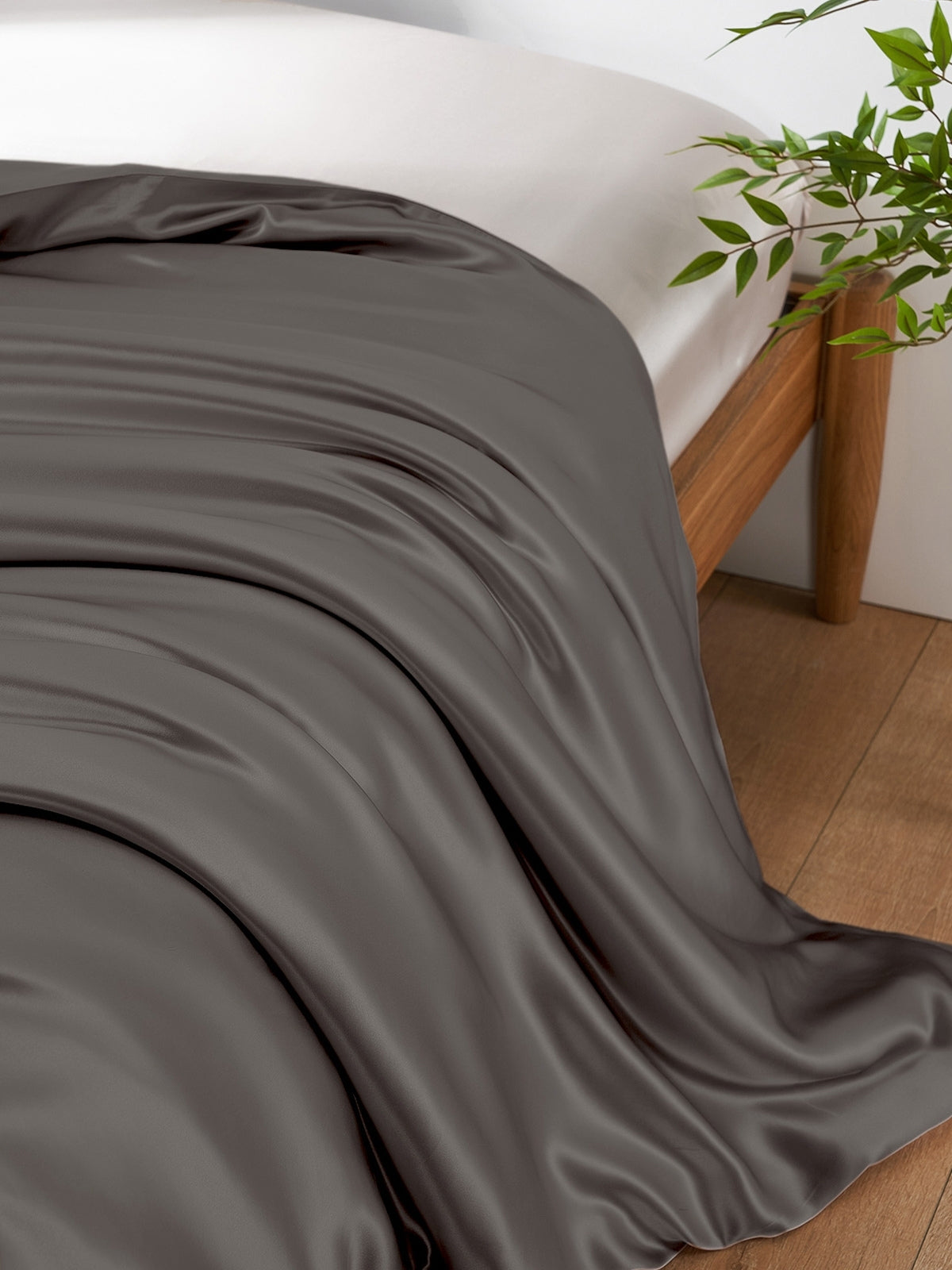Ensemble de housse de couette 3 pièces en soie - 19 momme