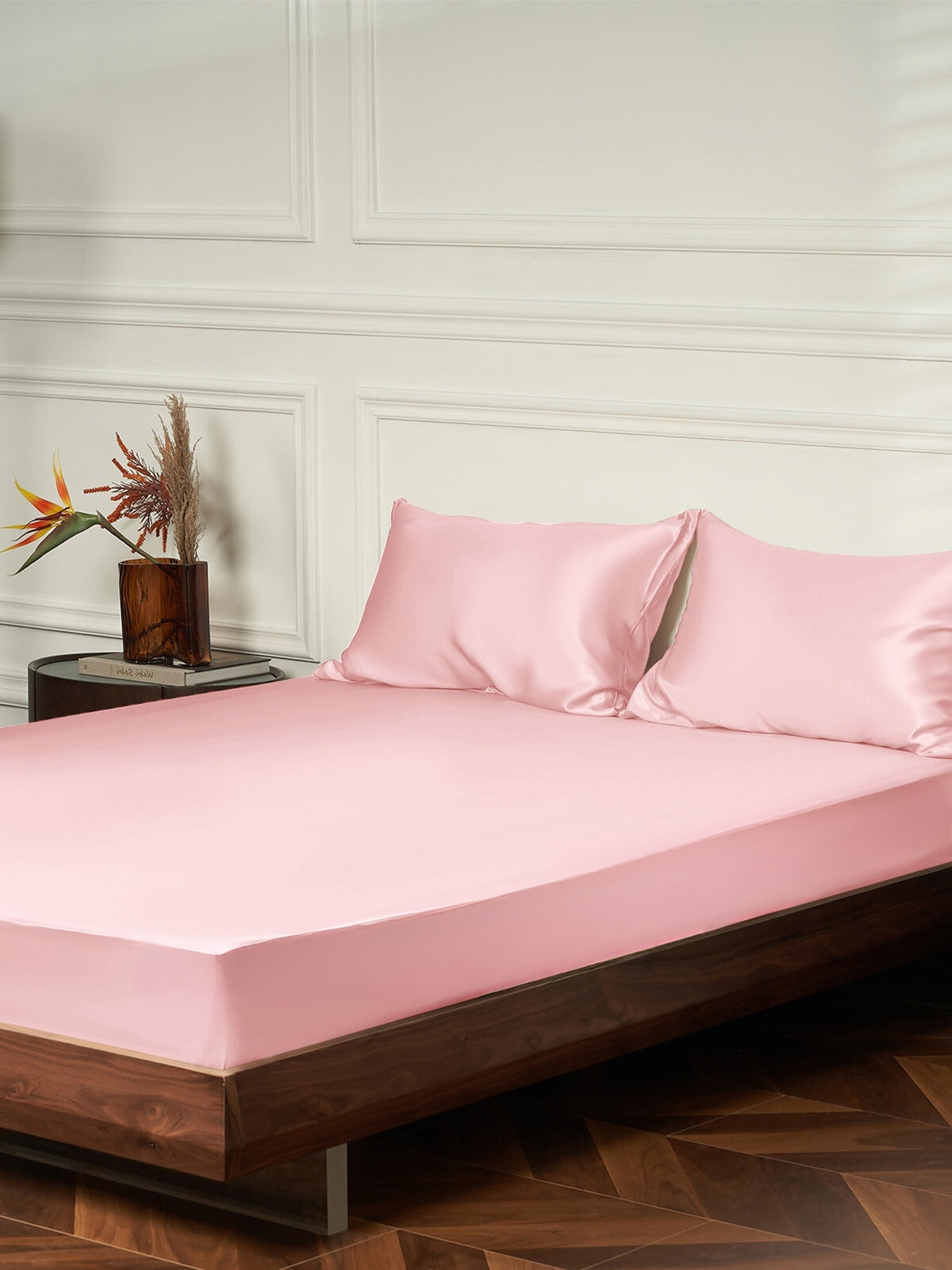 Ensemble de draps-housses 3 pièces en soie - 25 momme